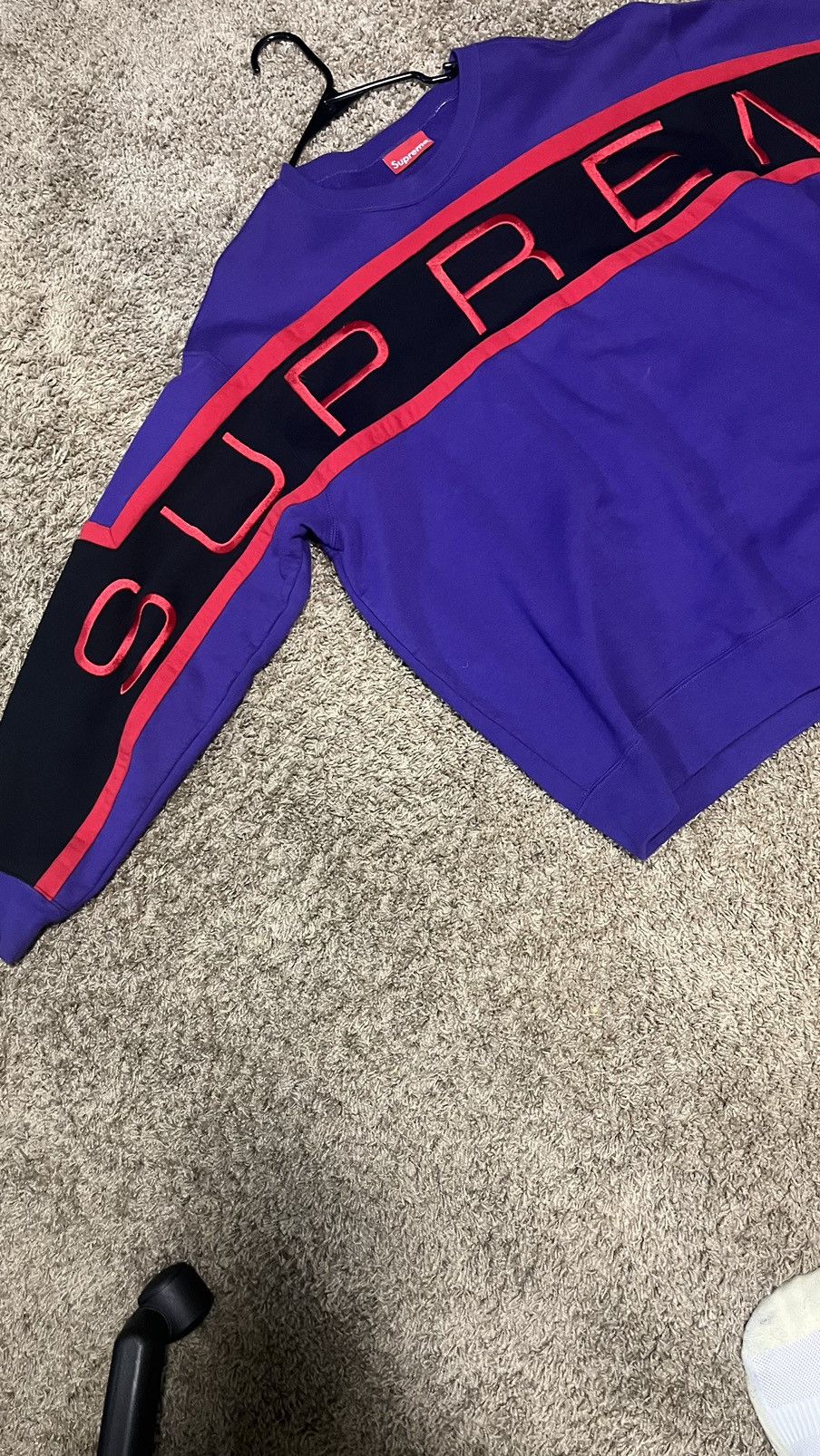 Supreme Paneled crewneck (SS21)