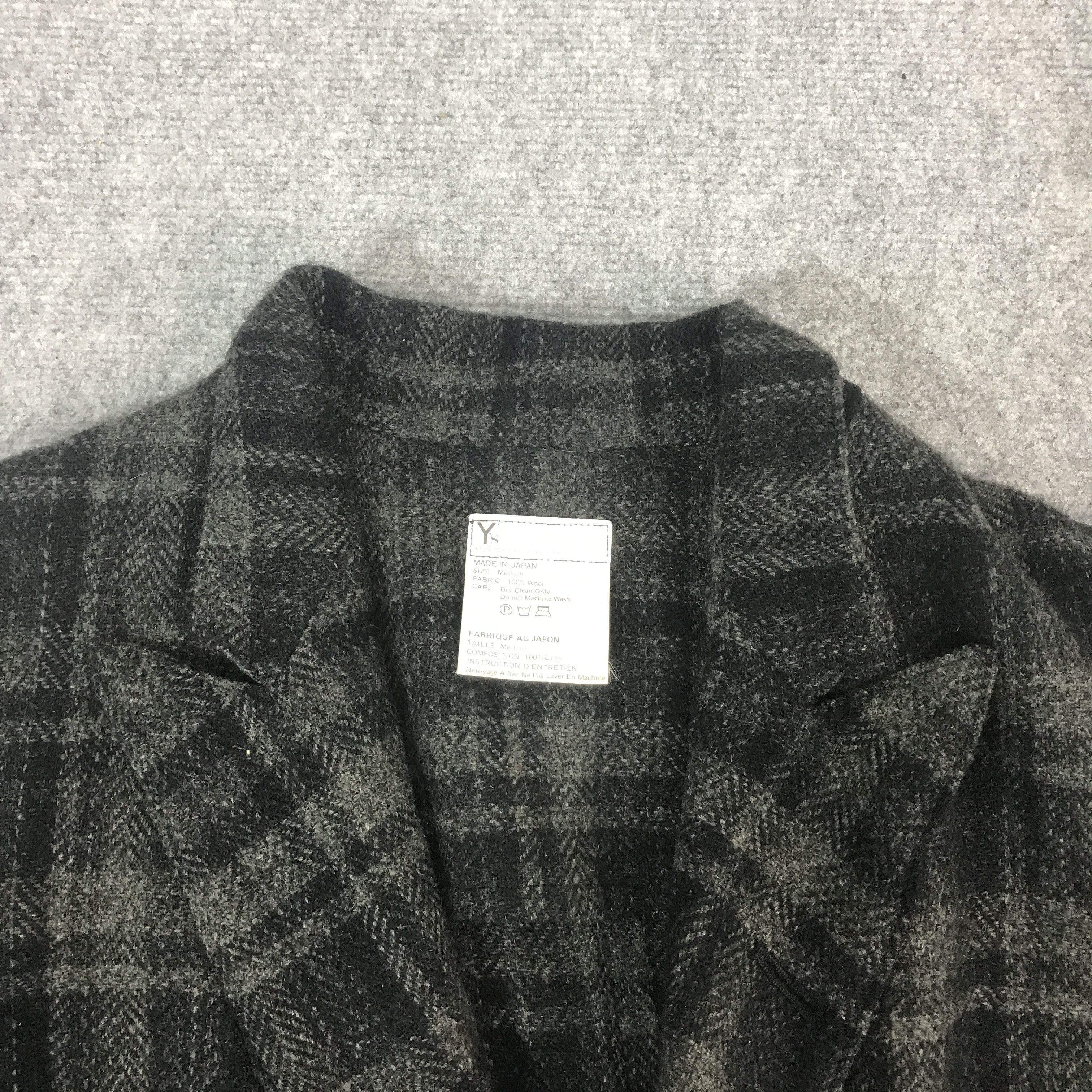Yohji Yamamoto Vinatge Y's By Yohji Yamamoto Oversize Coat Jacket Size US M / EU 48-50 / 2 - 7 Thumbnail