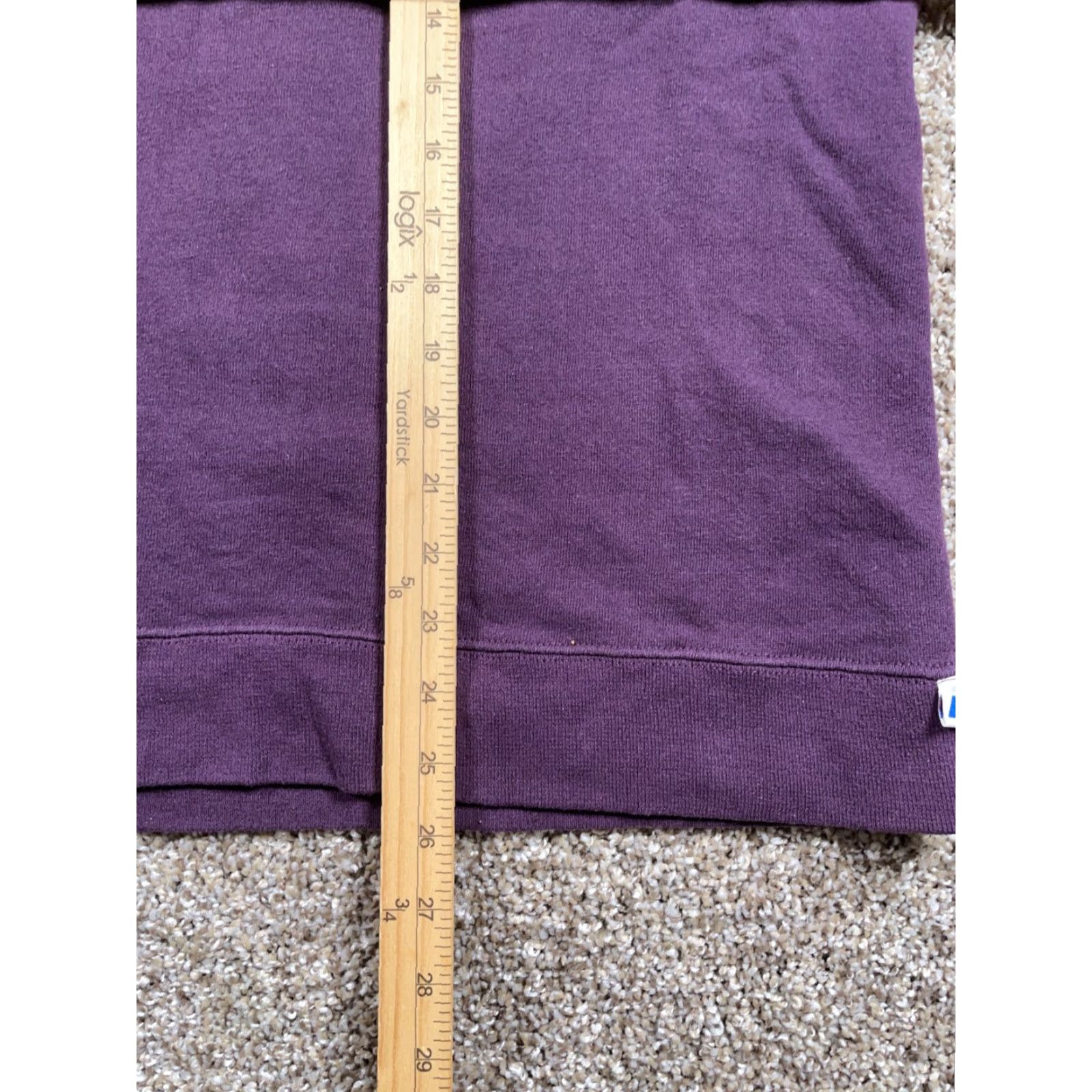 Russell Athletic VINTAGE Russell Athletic Dri Power Sweatshirt Adult XL Purple Crewneck 50/50 Blank Size US XL / EU 56 / 4 - 7 Thumbnail