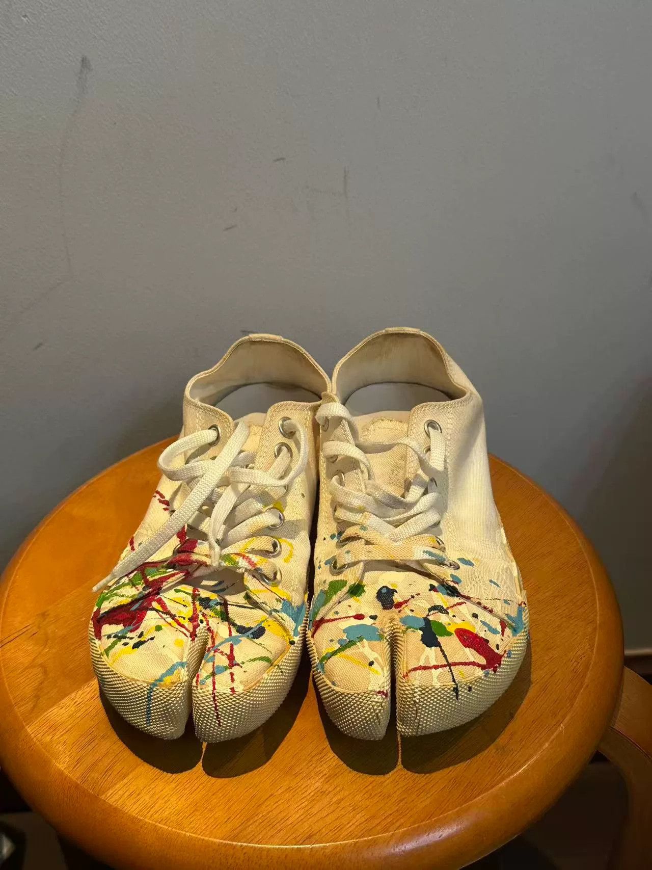 Maison Margiela Maison Margiela Tabi Canvas Sneakers Size US 8 / EU 41 - 1 Thumbnail
