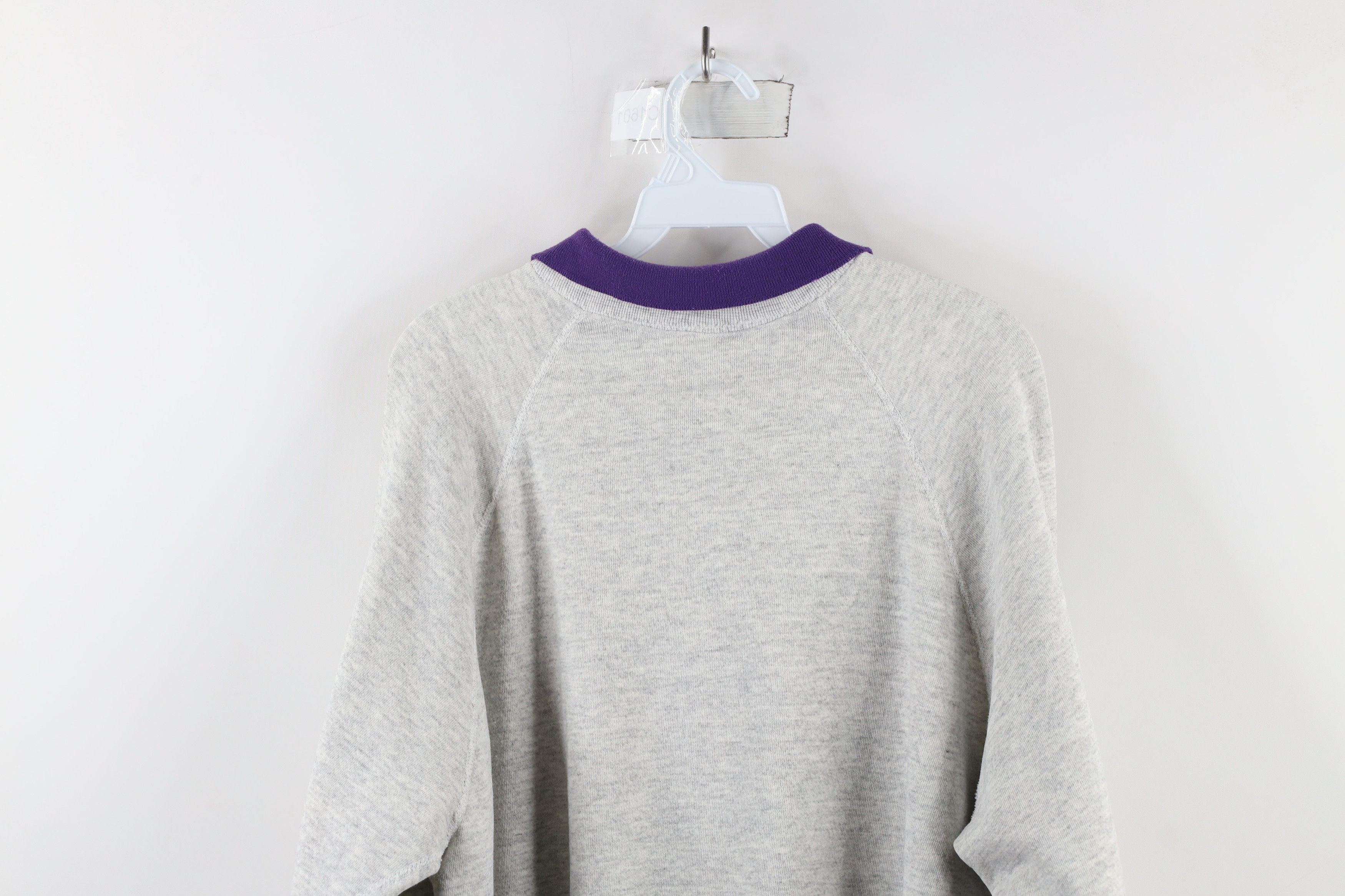 Vintage Vintage 90s Streetwear Hill Virginia Collared Sweatshirt Size XL / US 12-14 / IT 48-50 - 11 Thumbnail