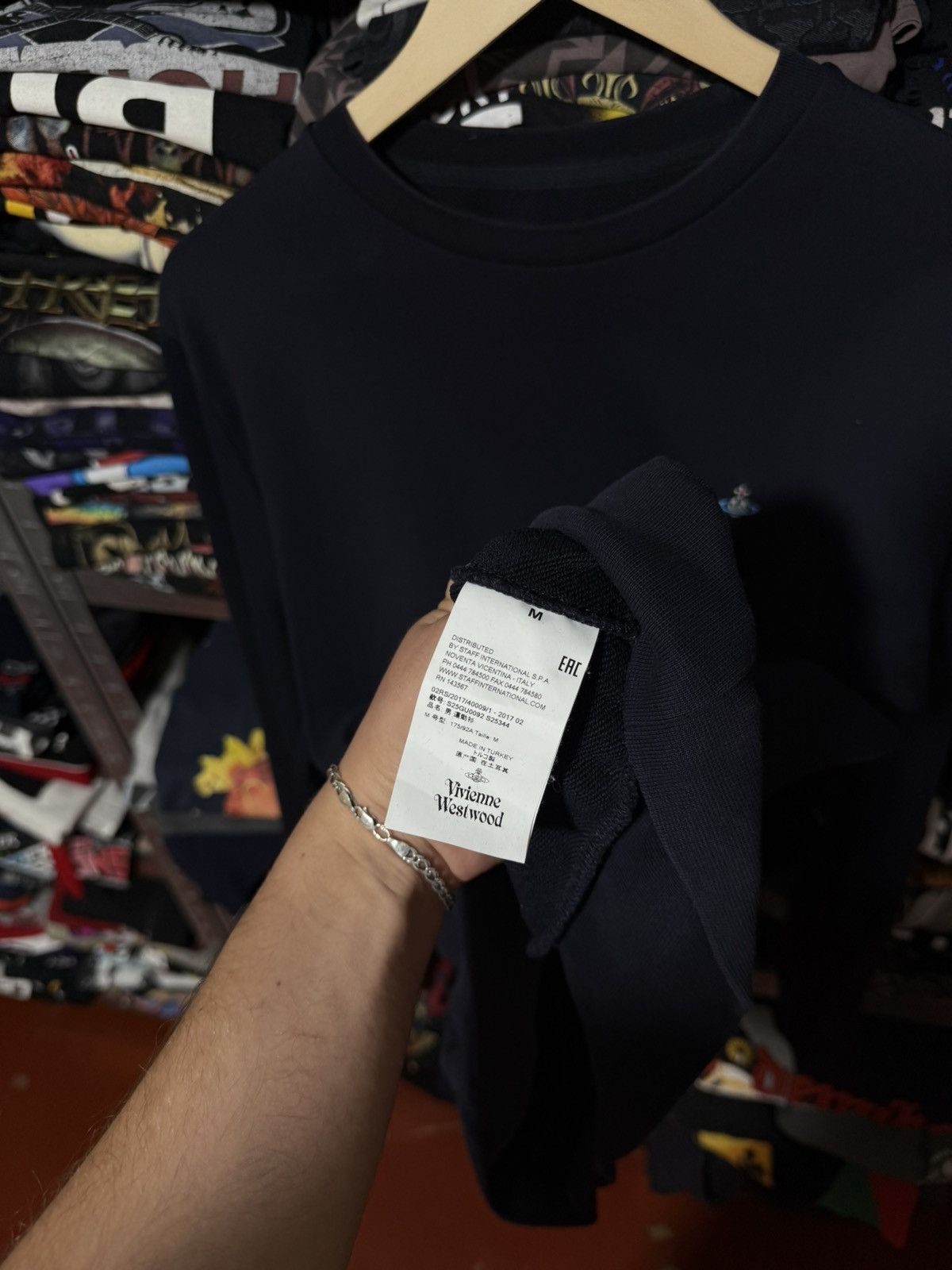 Vivienne Westwood Rare Luxury Vivienne Westwood Logo Sweatshirt Y2K Hype Size US M / EU 48-50 / 2 - 6 Thumbnail