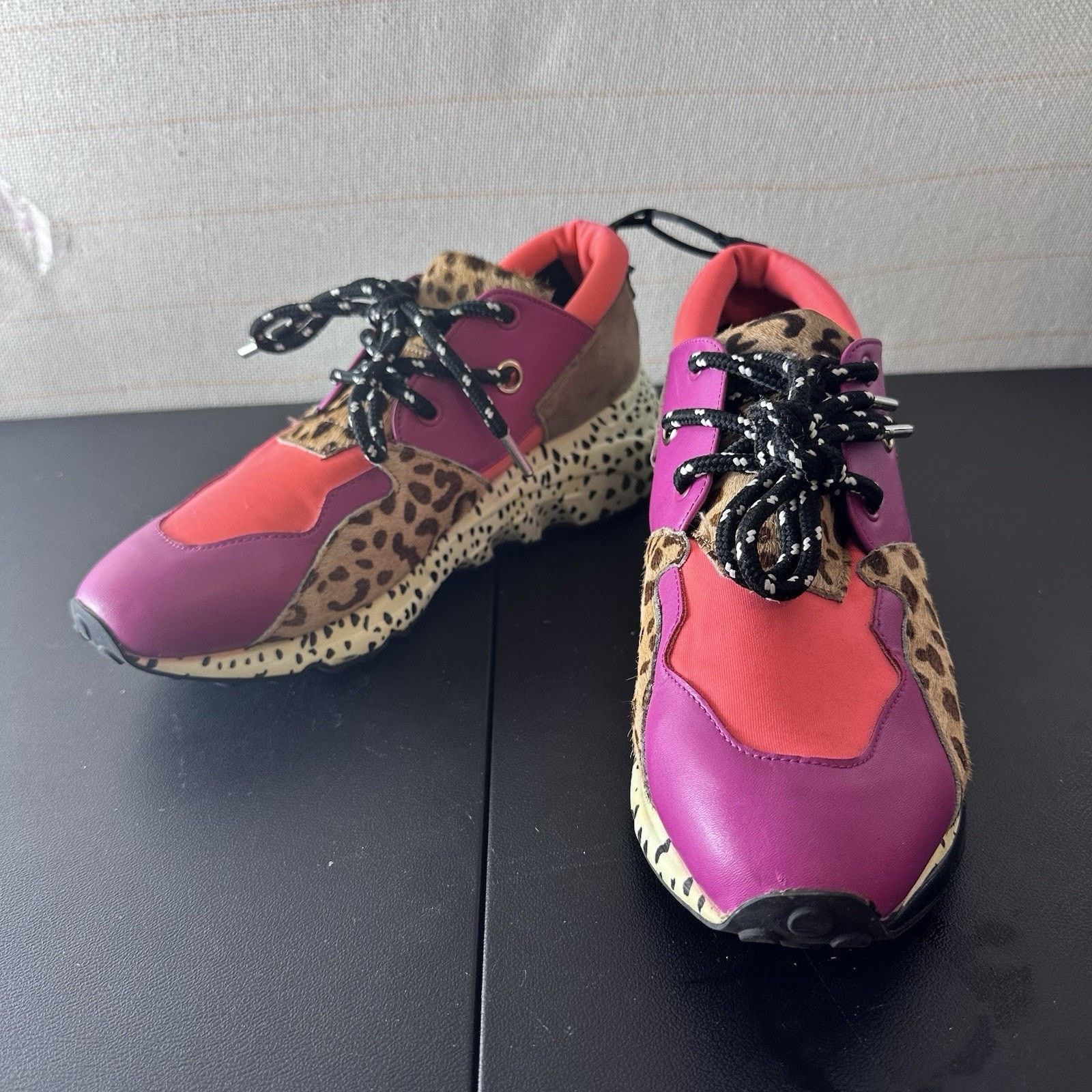 Steve Madden Steve Madden Cliff Leopard Print Women’s Sneakers Size 10 Size US 10 / IT 40 - 2 Thumbnail