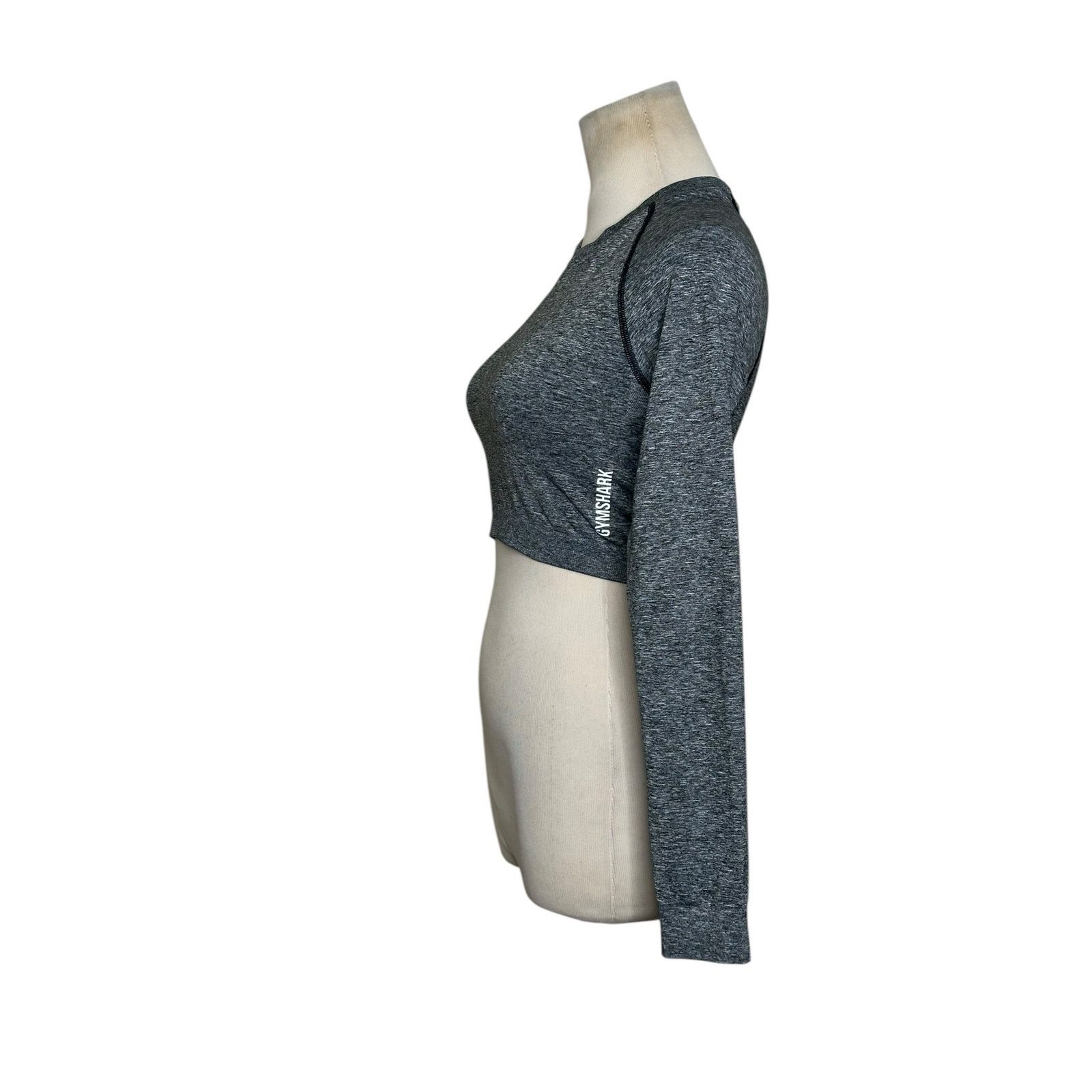 Gymshark Gymshark Adapt Seamless Long Sleeve Crop Top size Small Size S / US 4 / IT 40 - 7 Thumbnail
