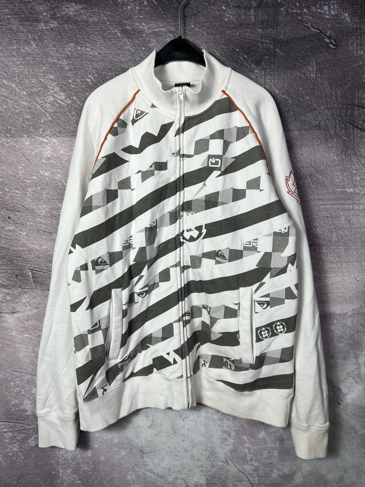 Billabong × Quiksilver × Vintage Vintage Quiksilver Zip Track Top Size US XL / EU 56 / 4 - 1 Thumbnail