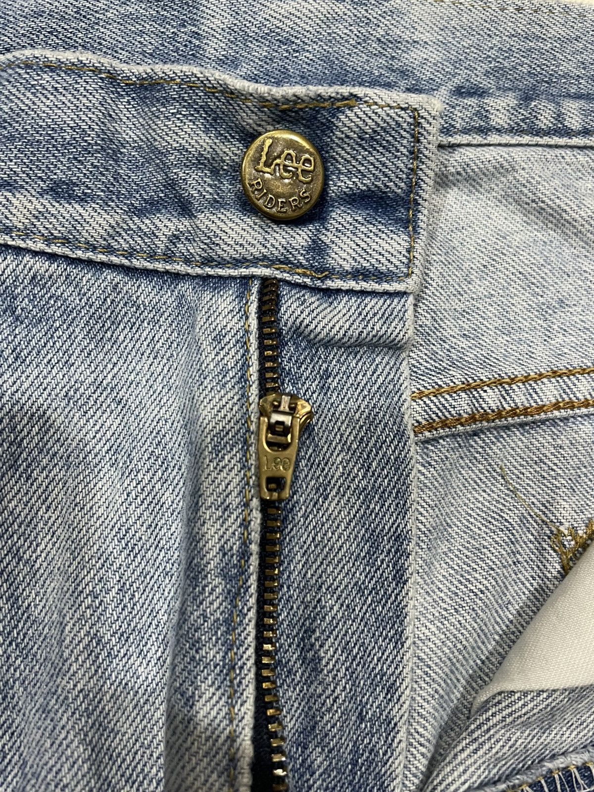 Lee Vintage Lee Riders Japanese Brand Sand Washed Faded Jeans Size US 32 / EU 48 - 7 Thumbnail