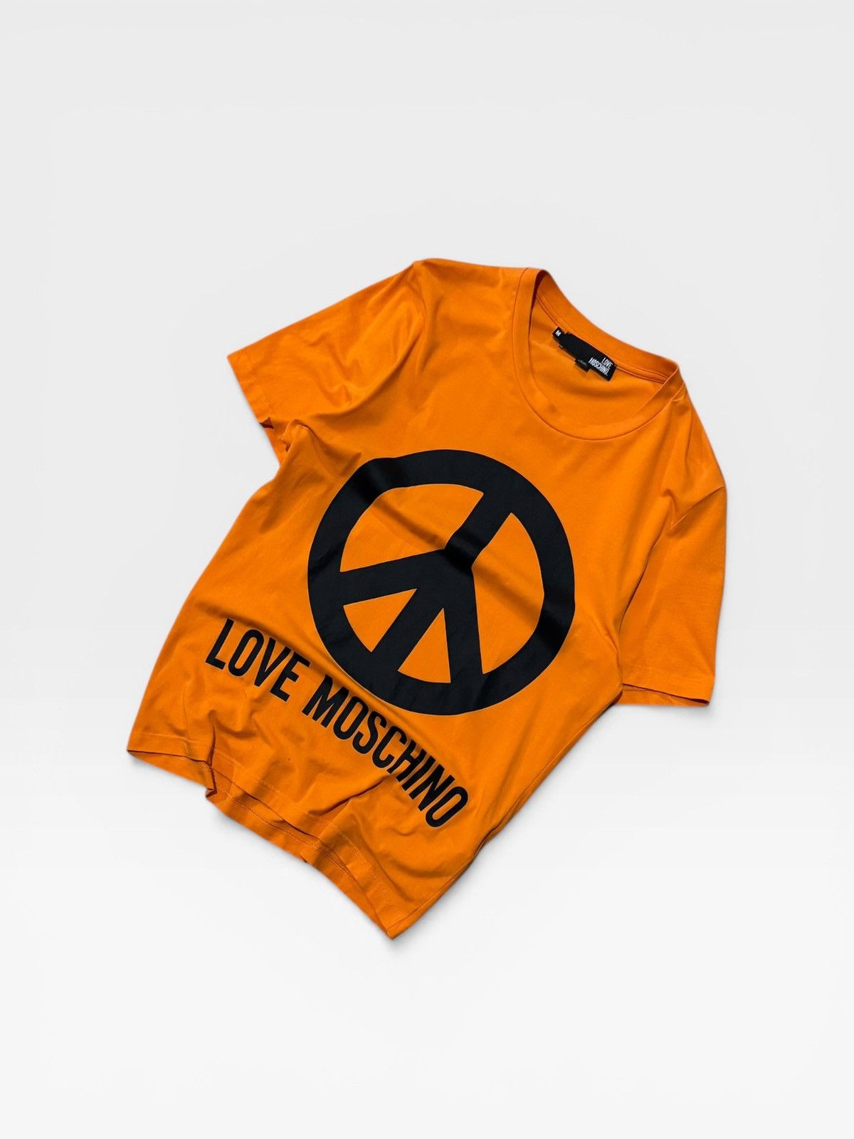 Moschino Love Moschino Peace Logo T-Shirt Size US M / EU 48-50 / 2 - 3 Thumbnail