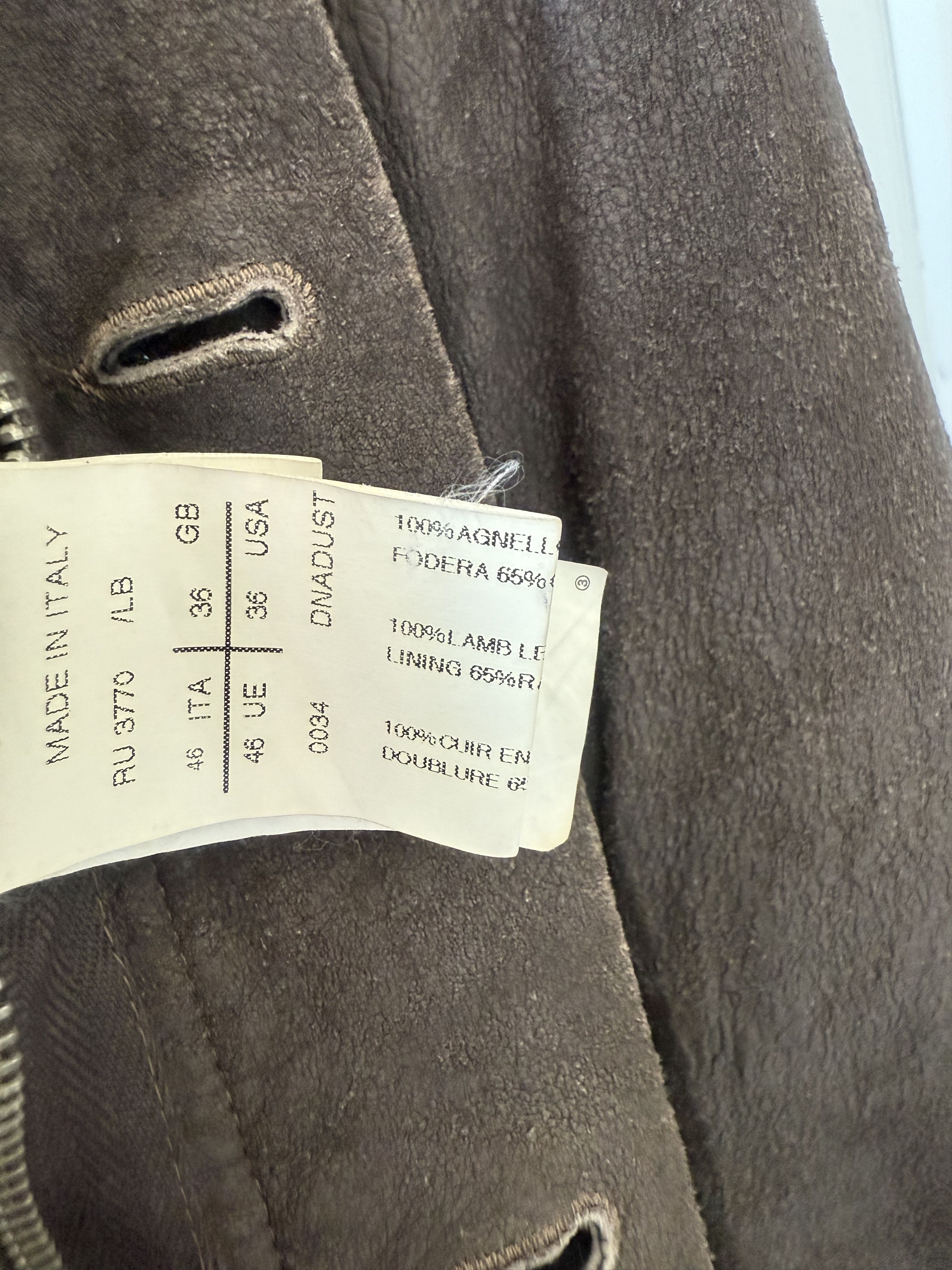 Rick Owens Rick Owens Blistered Leather Olmar & Mirta Jacket Size US S / EU 44-46 / 1 - 7 Thumbnail