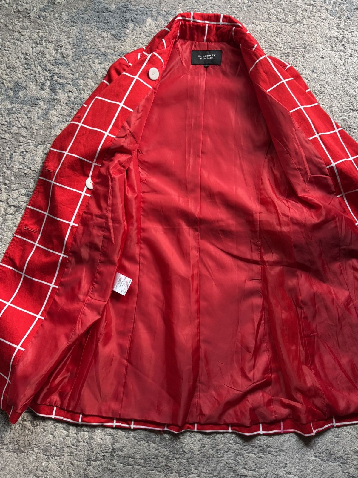 Burberry Burberry Vintage Black Label Checkered Plaid Trench Jacket L Size L / US 10 / IT 46 - 6 Thumbnail