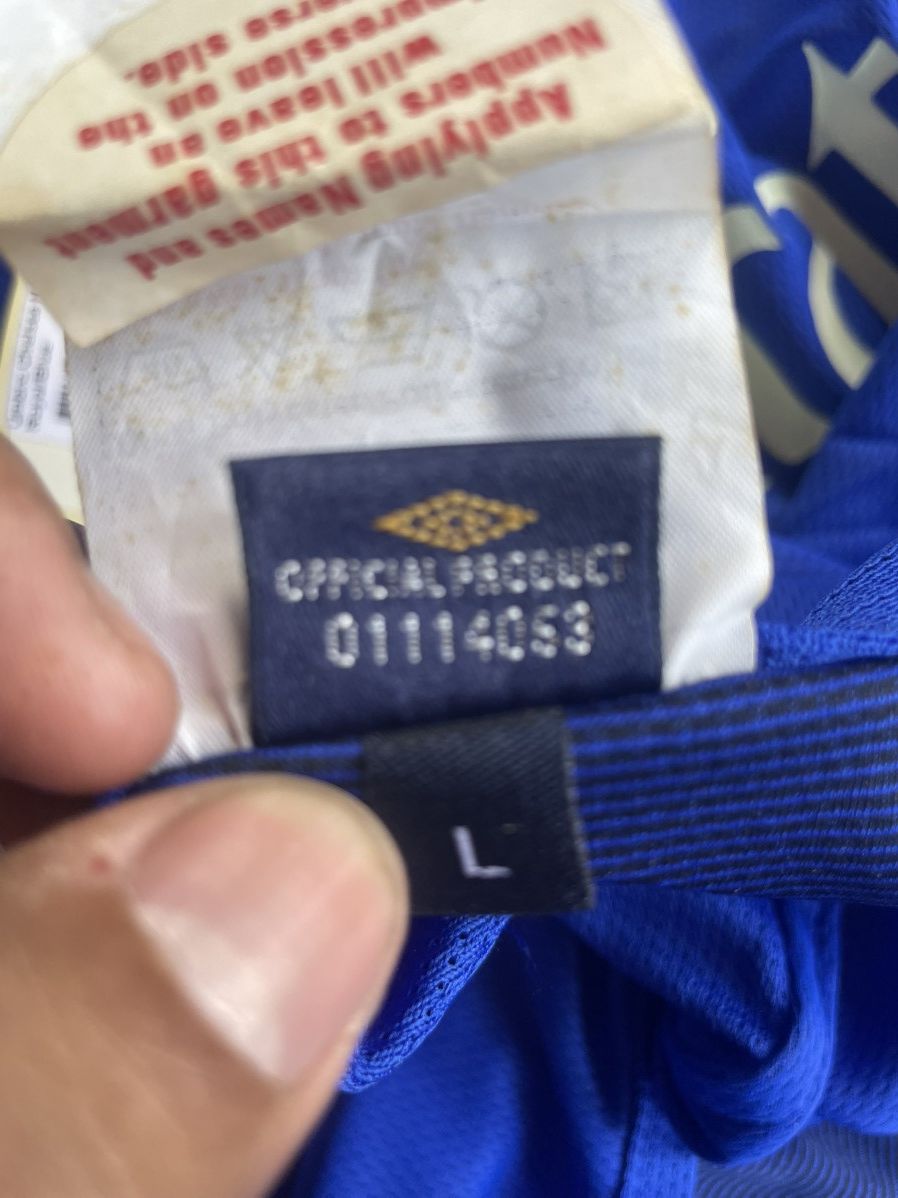 Chelsea Soccer Vintage Umbro Soccer Jersey Chelsea Football Rare Size US L / EU 52-54 / 3 - 13 Thumbnail