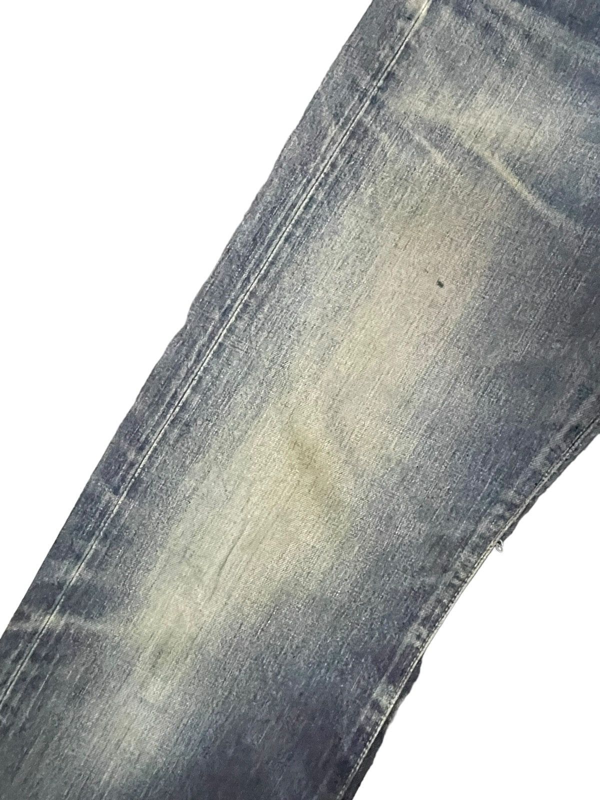 Japanese Brand × Vintage Vintage Blue Way Selvedge Distresed Denim Size US 33 - 5 Thumbnail