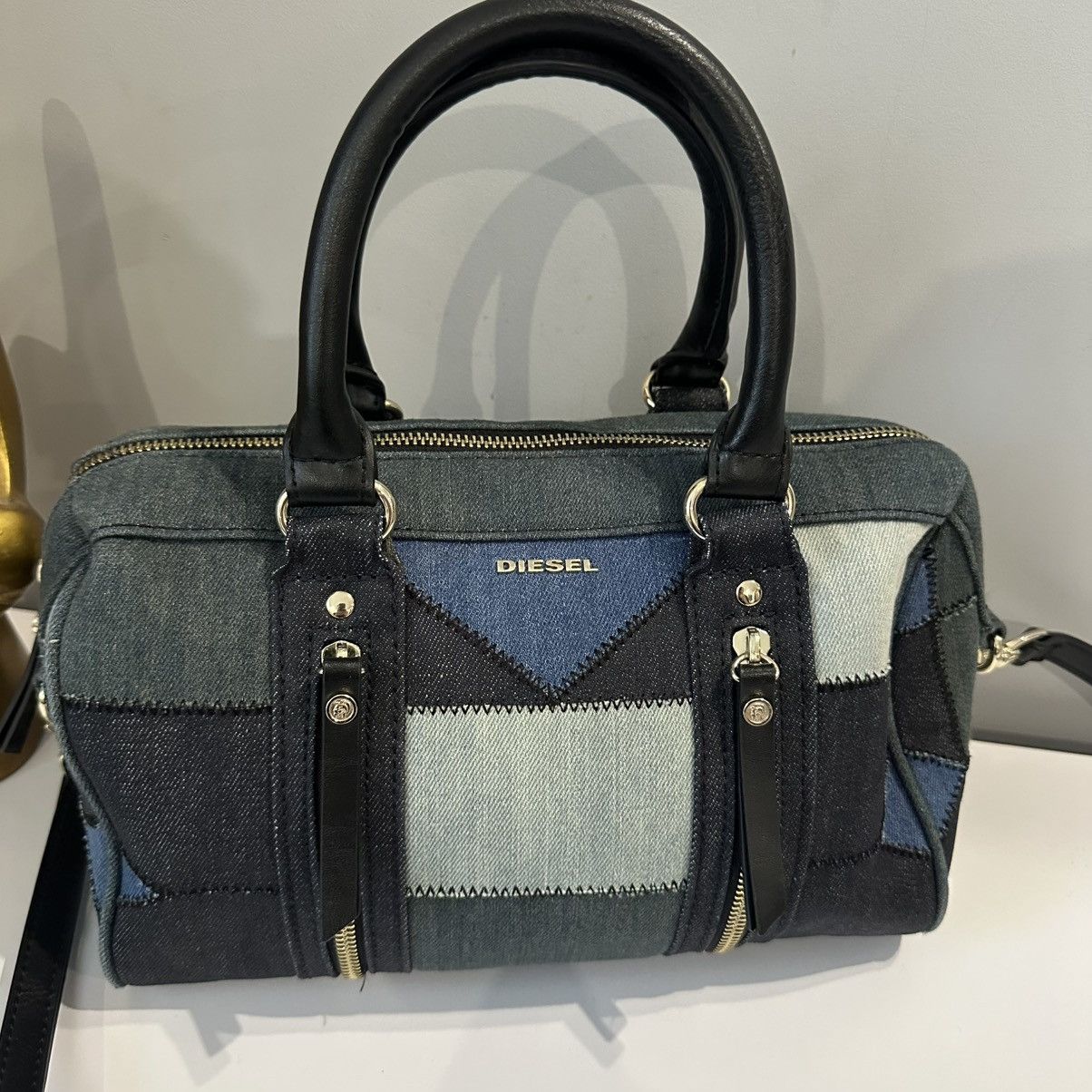 Diesel Rare Diesel Patchwork Denim bag Size ONE SIZE - 1 Thumbnail