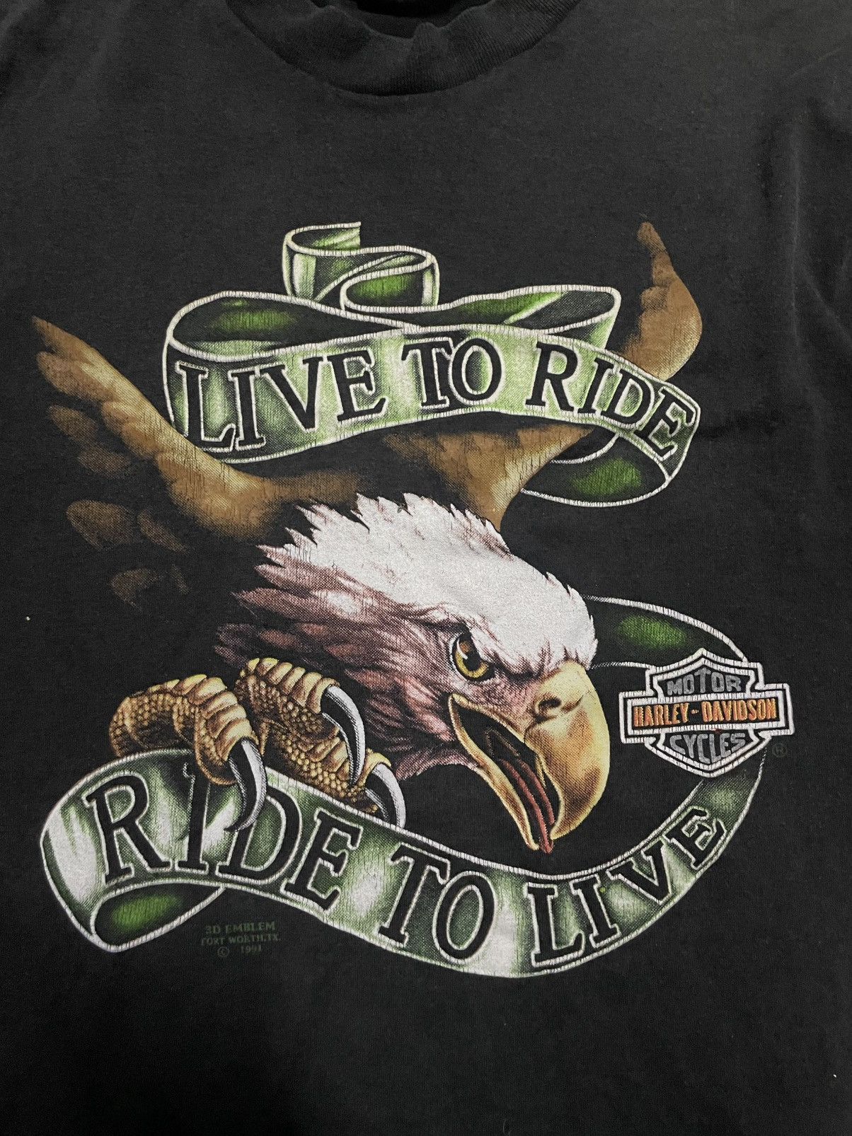 Harley Davidson × Vintage 3D EMBLEM HARLEY DAVIDSON Size US L / EU 52-54 / 3 - 4 Thumbnail