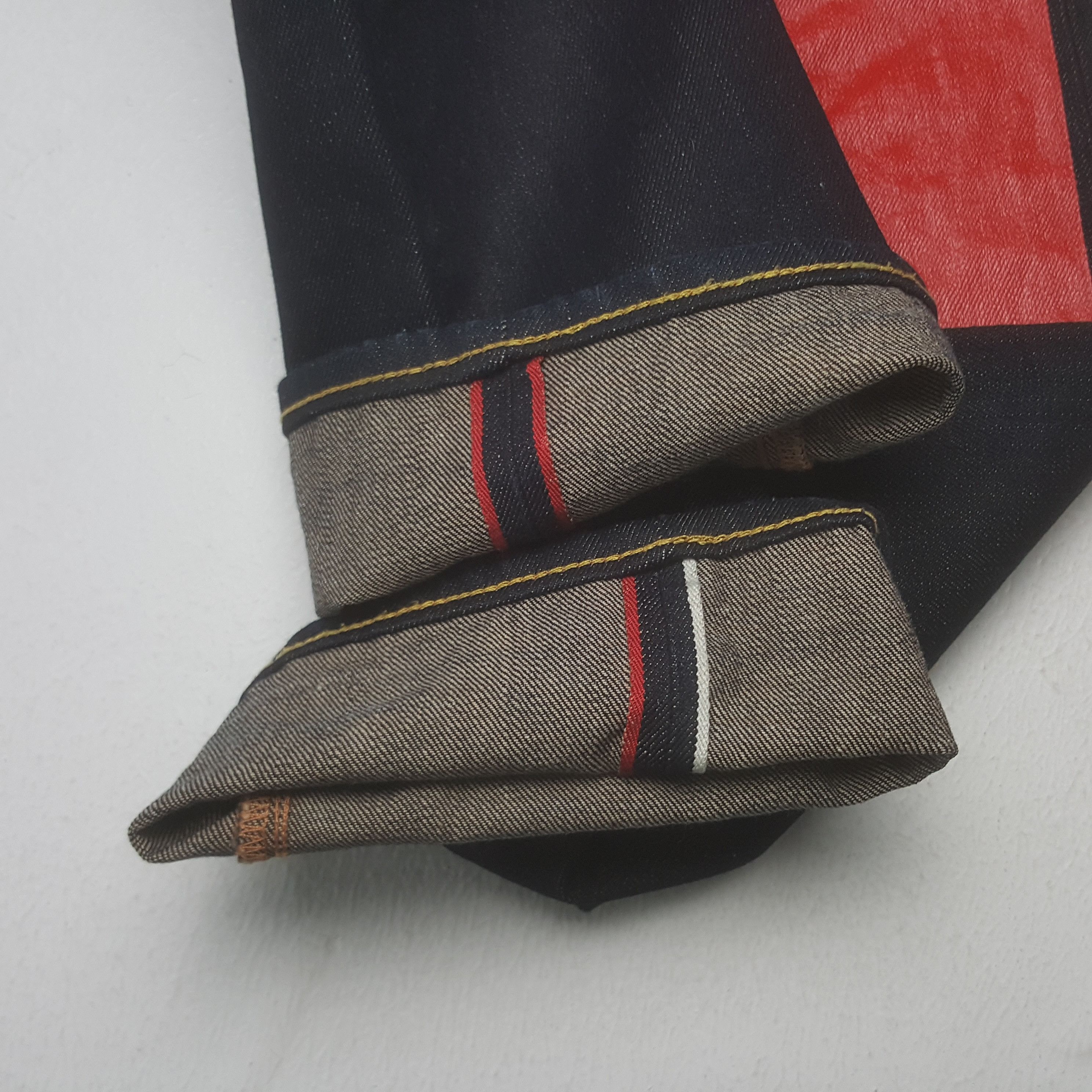 Japanese Brand × Vintage Vintage Evisu Japan Selvedge Custom Daicock Denim Jeans Size US 30 / EU 46 - 12 Thumbnail