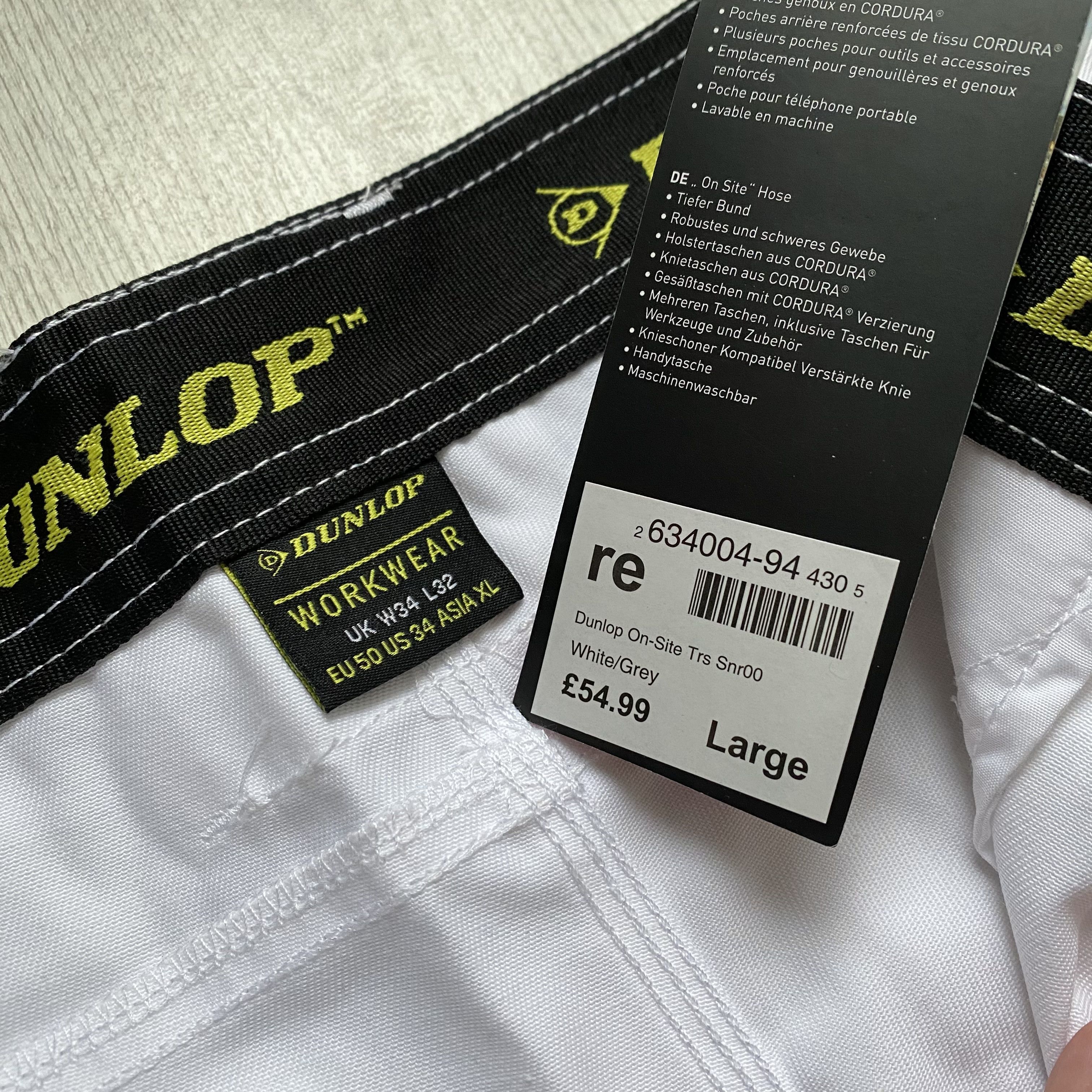Carhartt Carhartt Style Dunlop Workwear cargo pants Cordura technical Size US 34 / EU 50 - 6 Thumbnail