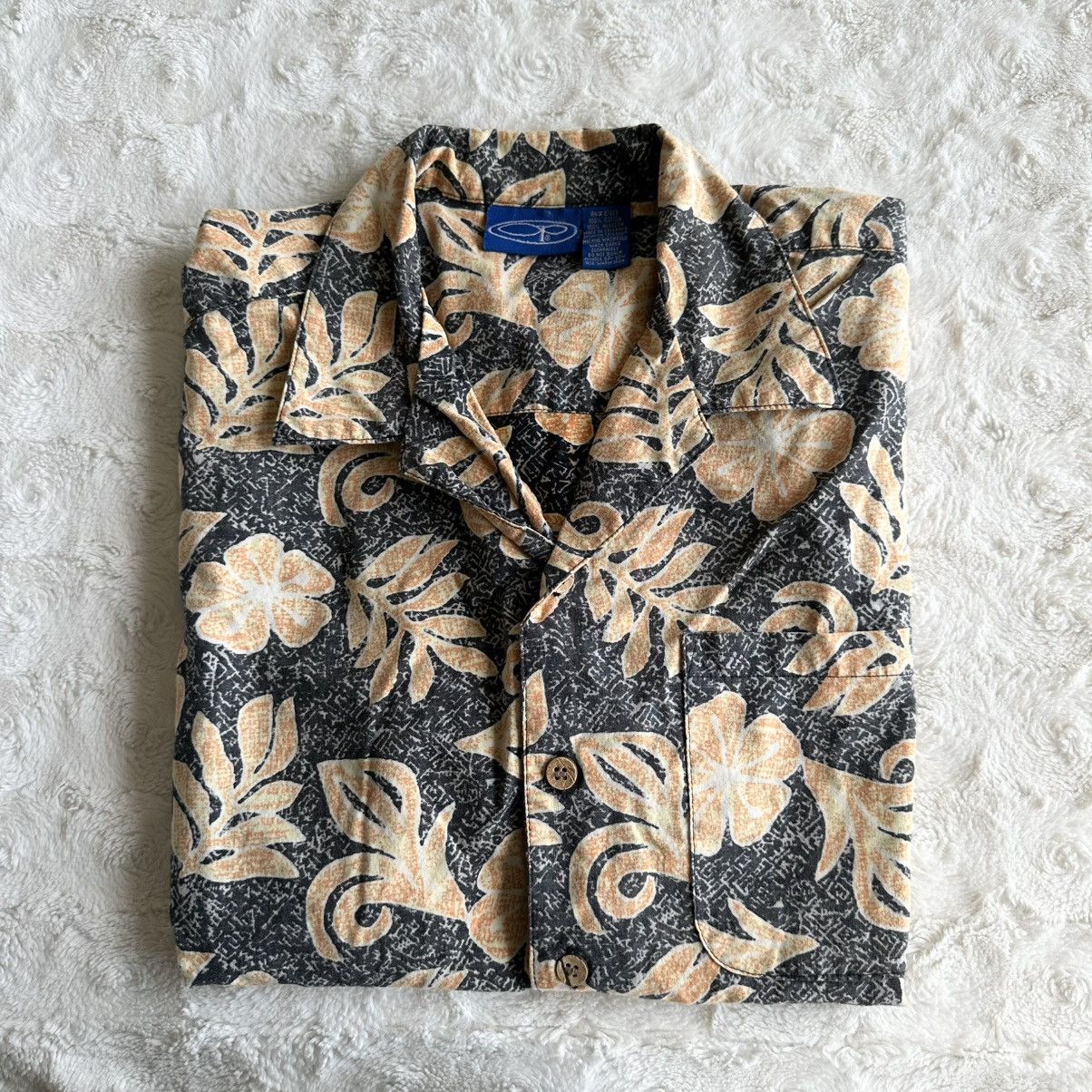 Ocean Pacific Vintage Ocean Pacific OP Hawaiian Shirt Mens M Camp Reverse Size US M / EU 48-50 / 2 - 1 Thumbnail