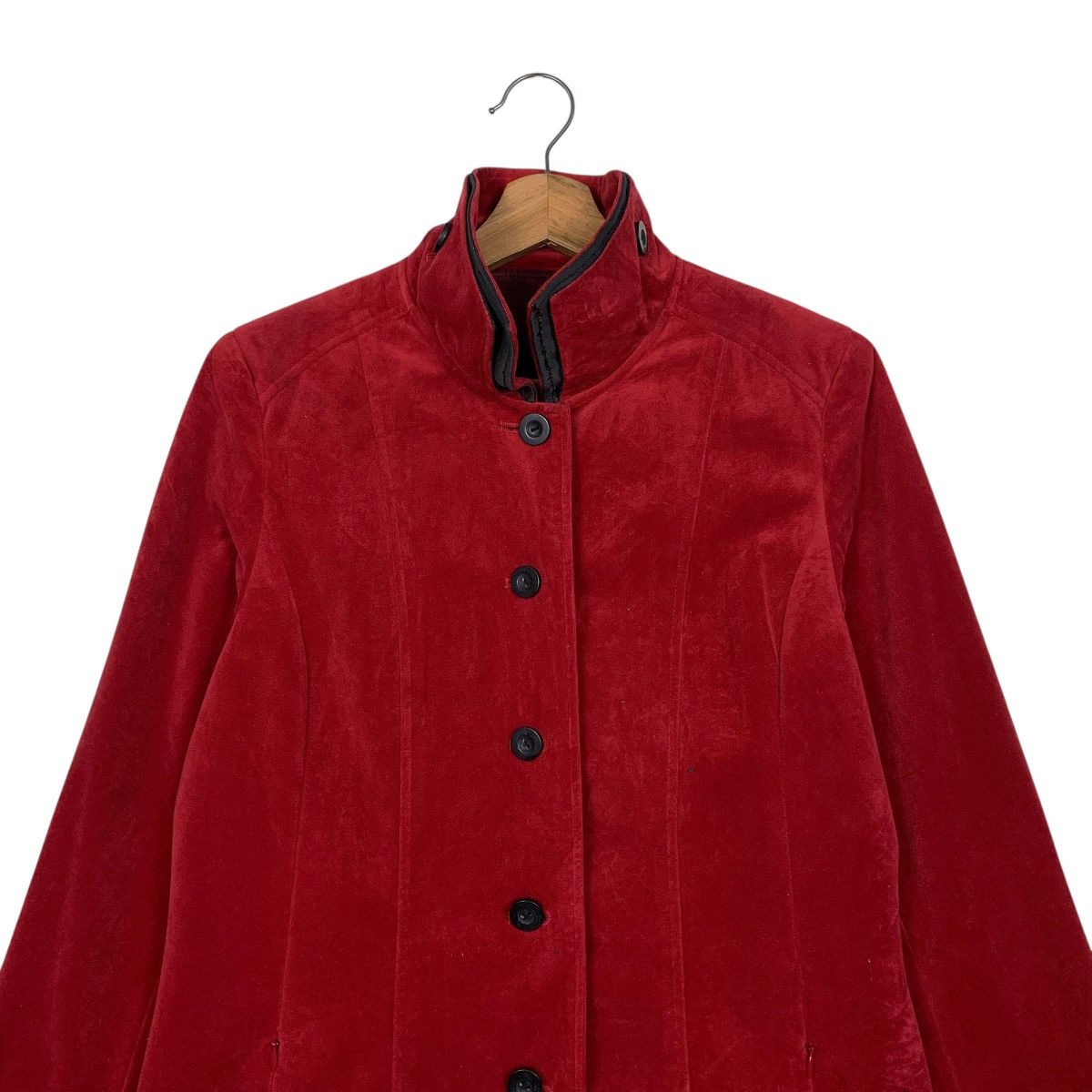 Longchamp Longchamp Women Red Jacket Size M / US 6-8 / IT 42-44 - 2 Thumbnail