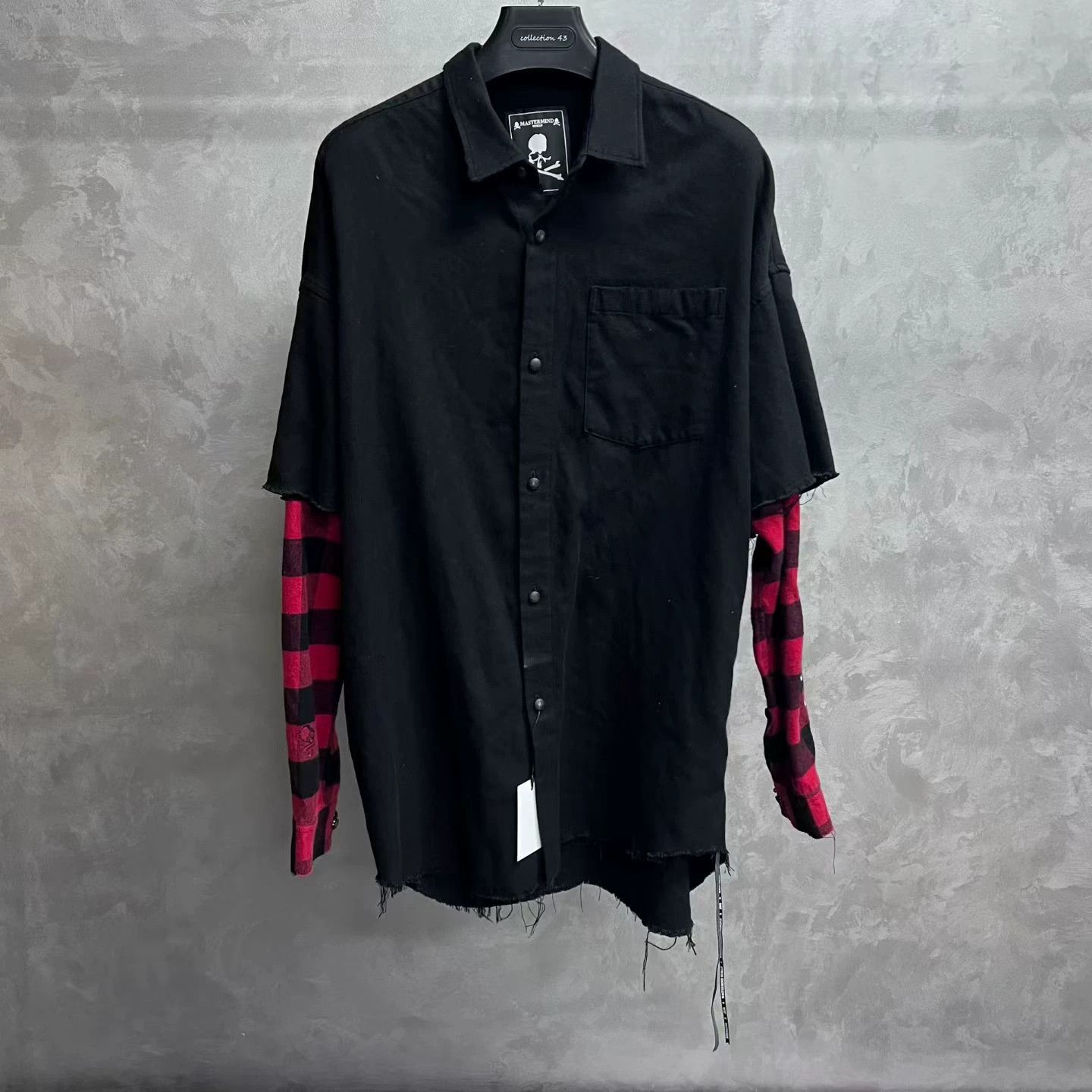 Gucci Gucci Patchwork Plaid Black Hoodie M Men Size US M / EU 48-50 / 2 - 1 Thumbnail