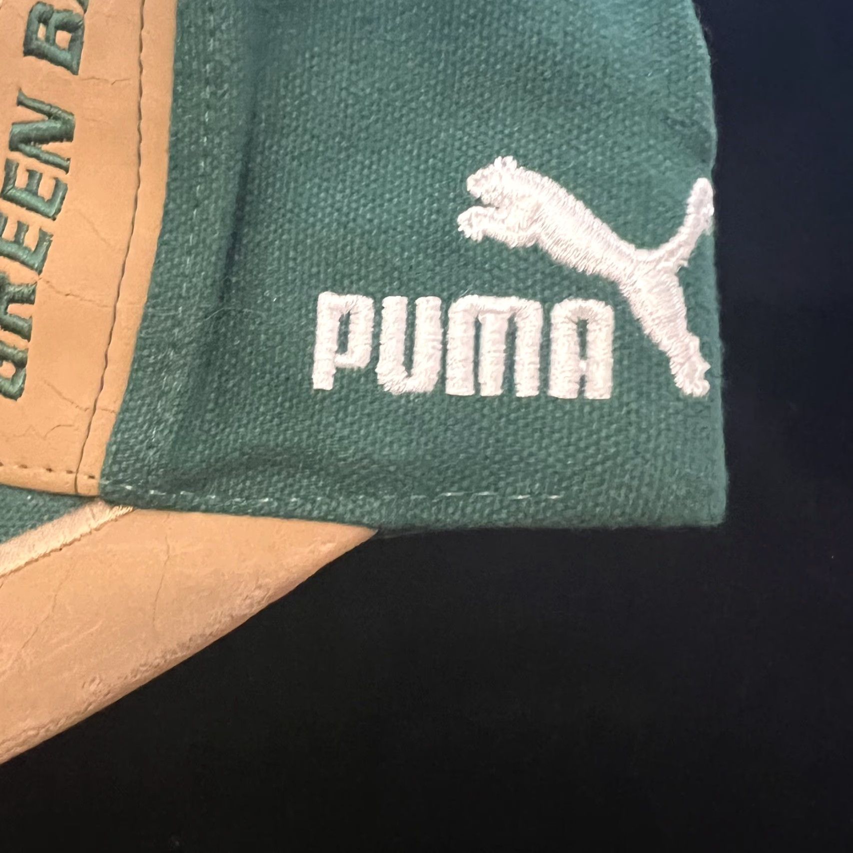 Puma VINTAGE Green Bay Packers Hat NFL Pro Line Puma Adjustable Strapback Cap Mens Baseball Cap Size ONE SIZE - 5 Thumbnail
