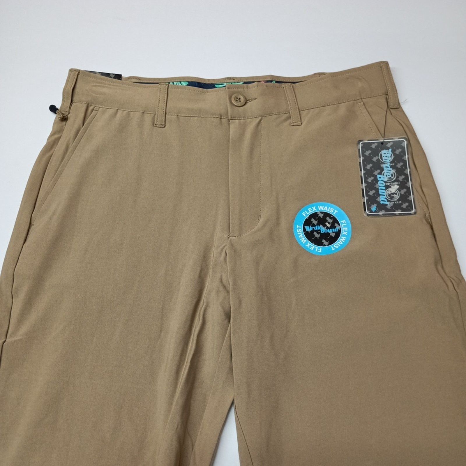 Other Birdie Bound Golf Pants Men's Size 30x32 Khaki Flex Straight Size US 30 / EU 46 - 4 Thumbnail