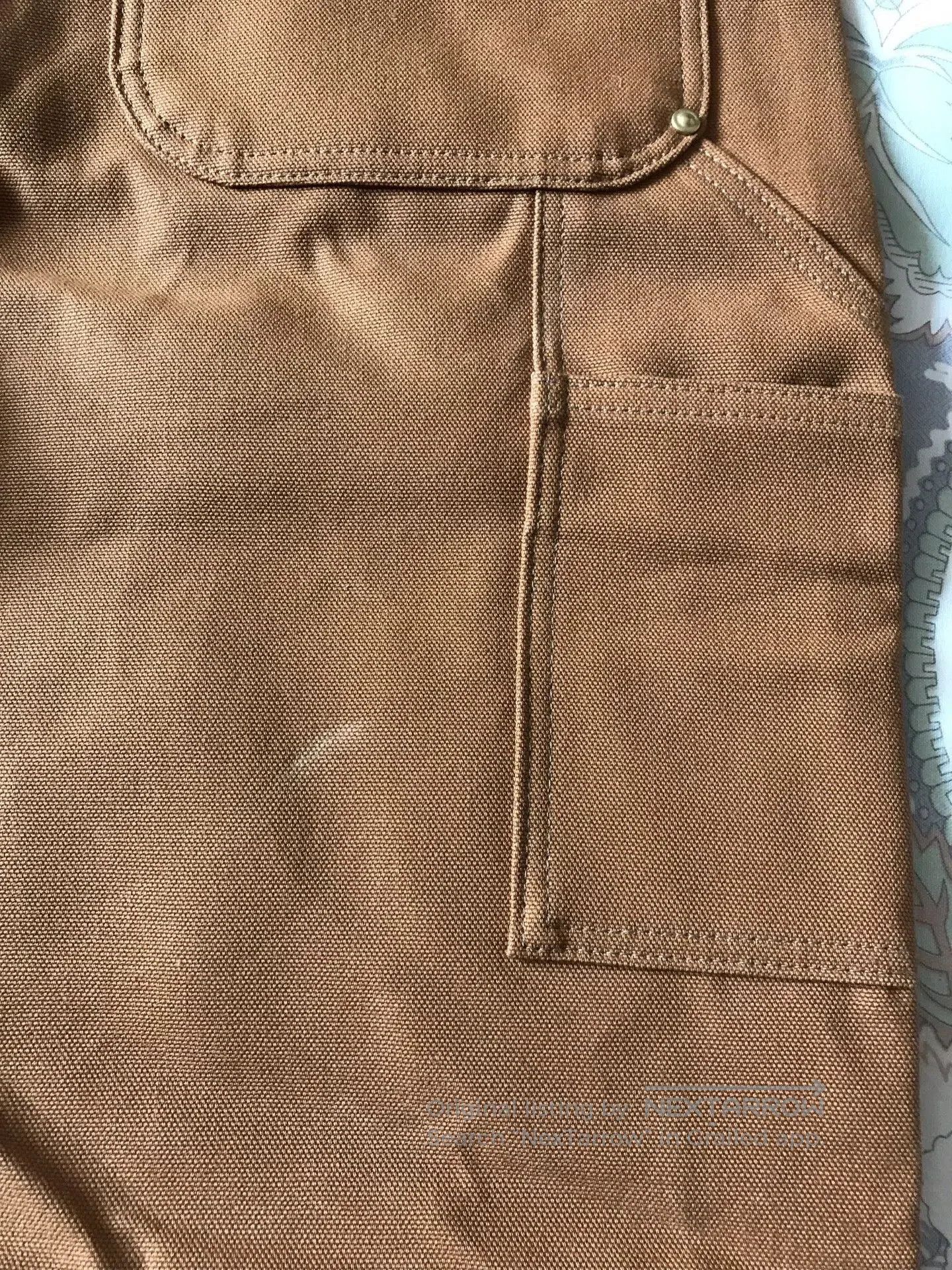 Carhartt Carhartt B01 BRN Canvas Double Knee Pants. Size US 32 / EU 48 - 7 Thumbnail
