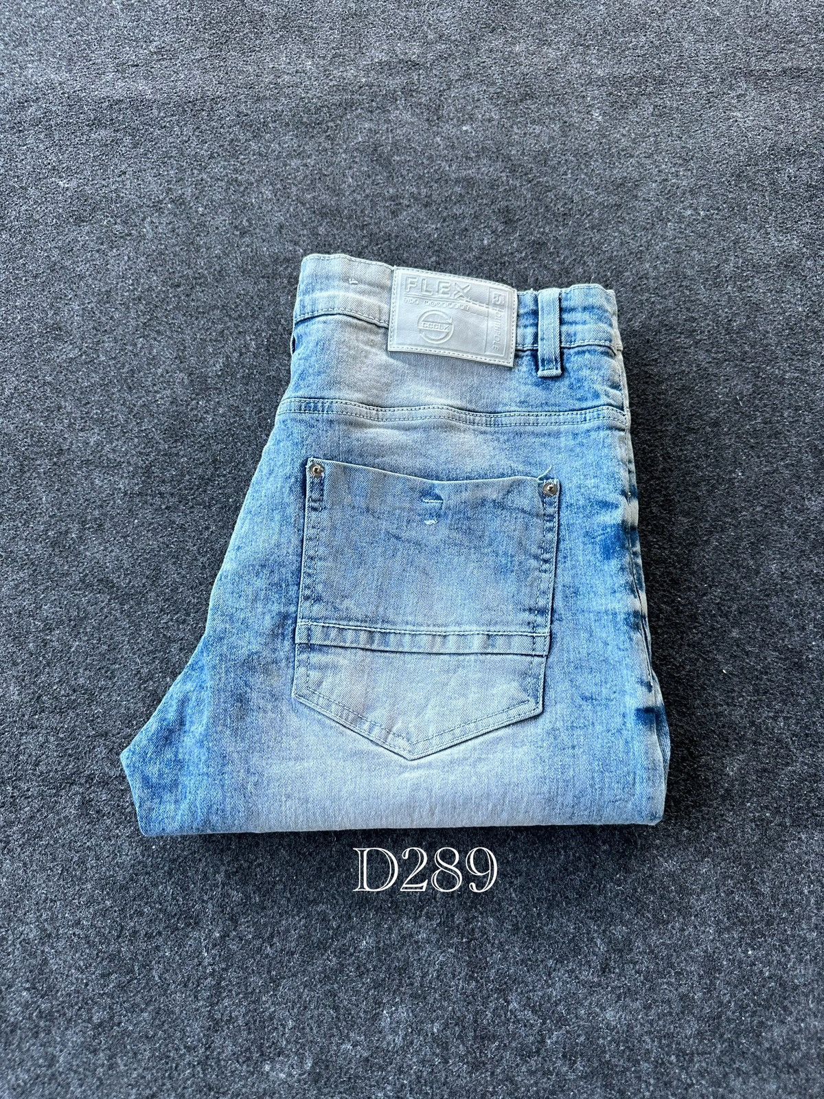 Southpole Flex Acid Washed Slim Denim D289