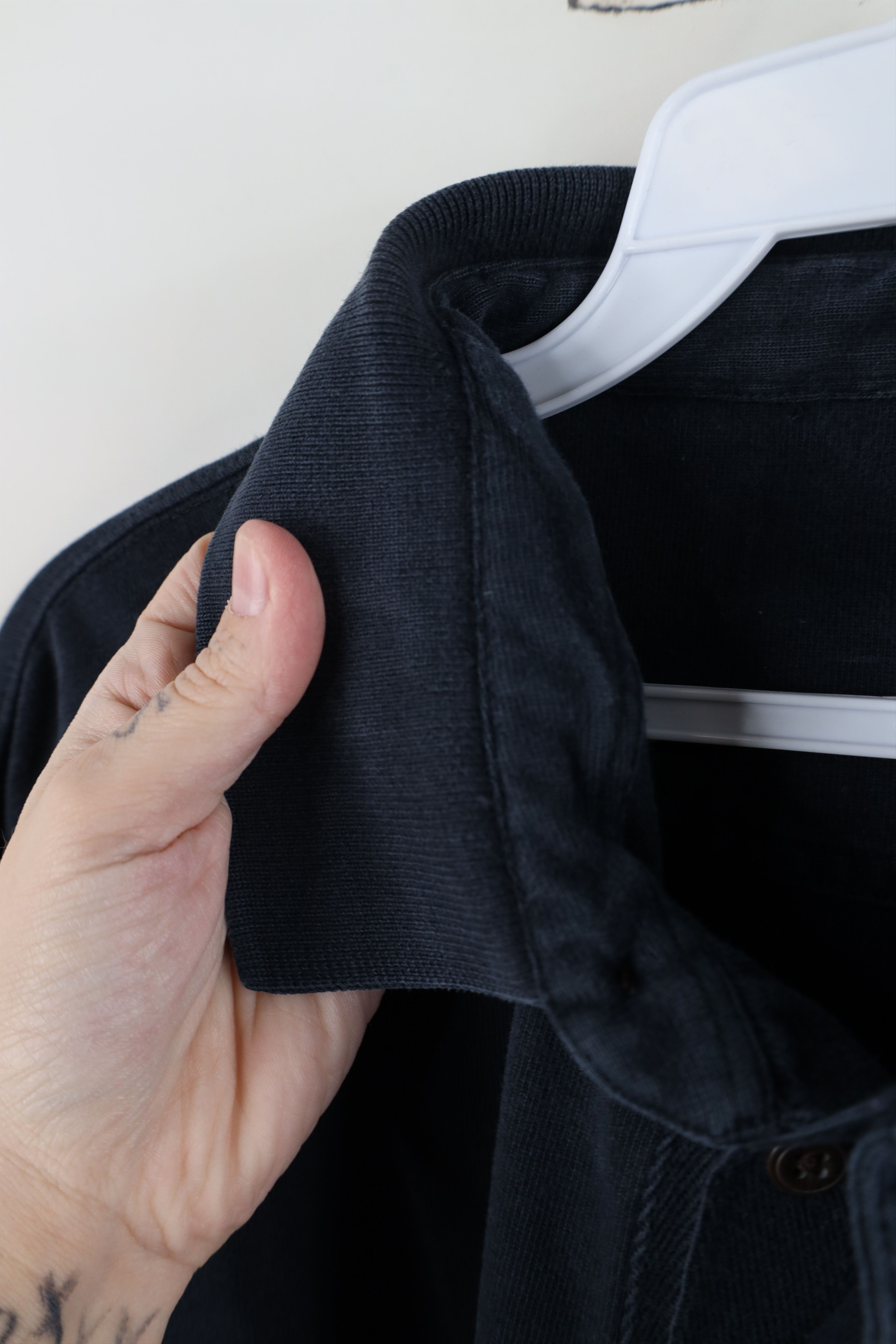 Vintage Vintage 90s Streetwear Block Heavy Long Sleeve Rugby Polo Size US M / EU 48-50 / 2 - 10 Thumbnail