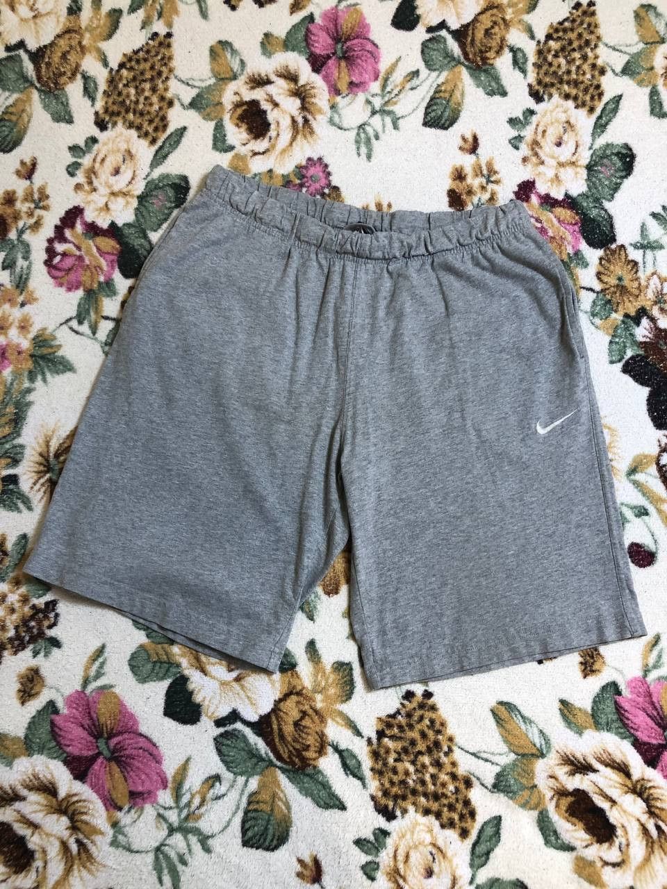 Nike Nike Swoosh Mens Shorts GREY Cotton Size US 34 / EU 50 - 1 Thumbnail