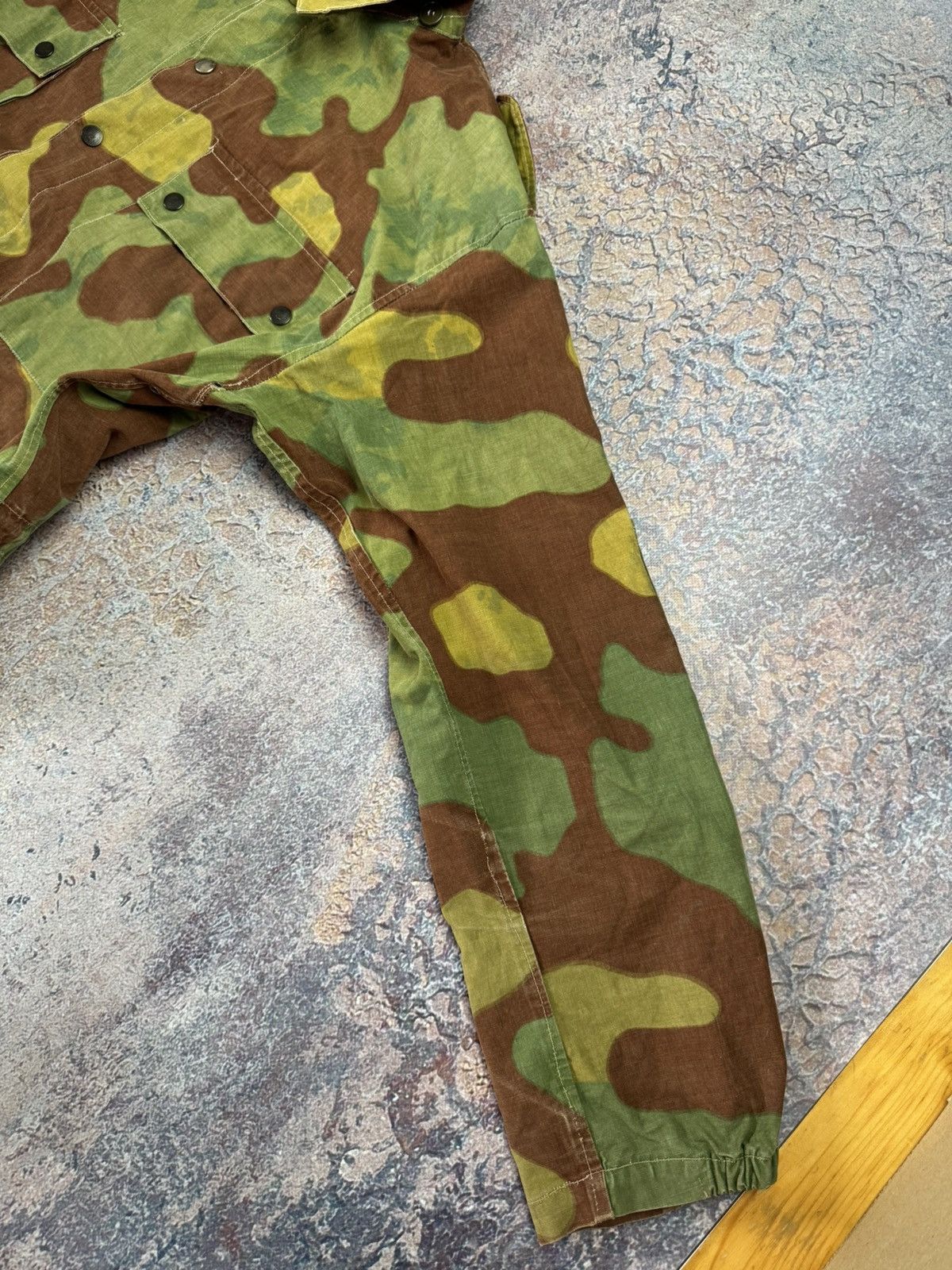 Vintage 1968 Italian Army San Marco M29 Paratrooper Camo Jacket Size US M / EU 48-50 / 2 - 11 Thumbnail