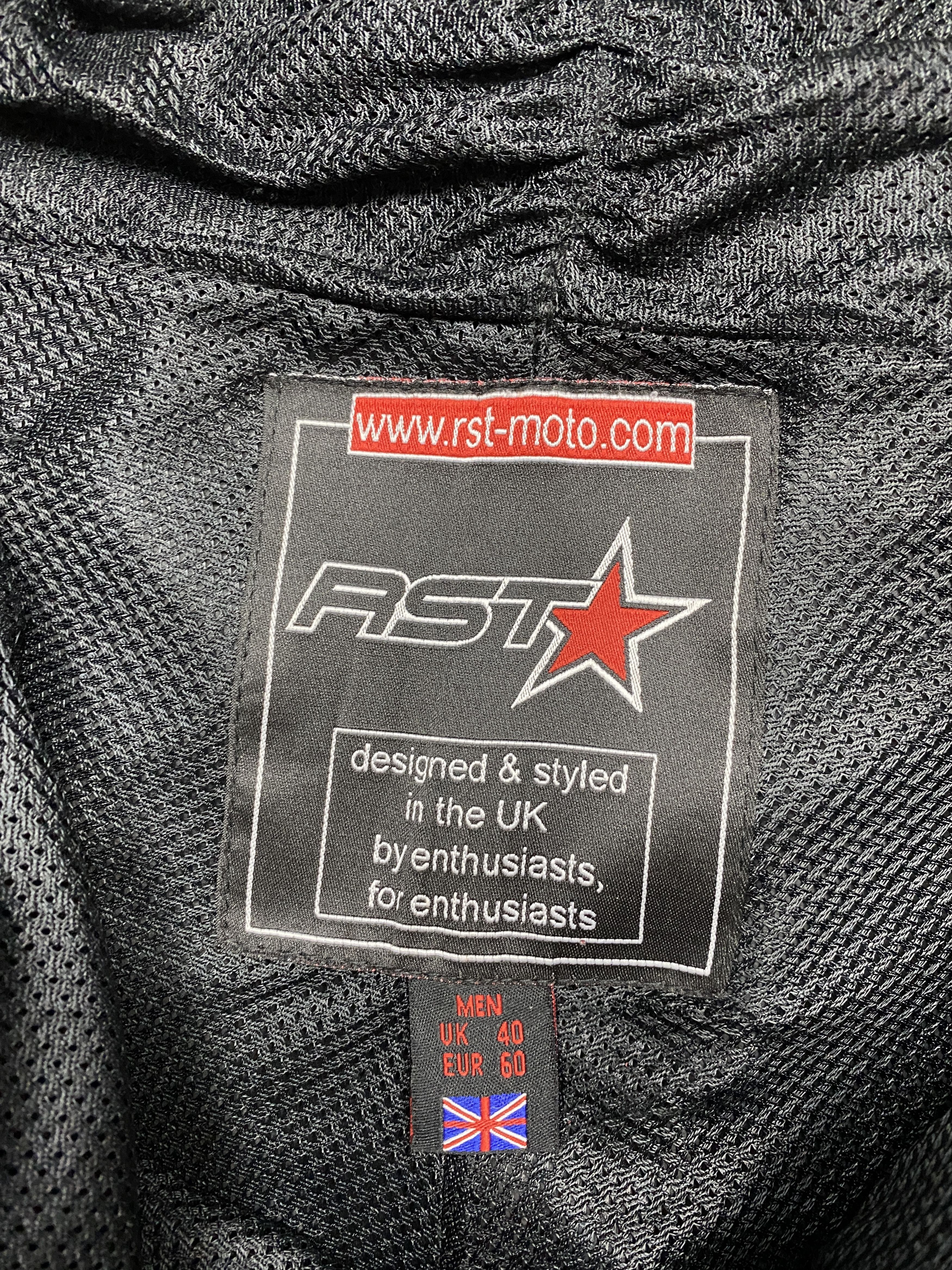 Genuine Leather RST Moto Leather Jacket + Pants Racing Suit Overall Size US M / EU 48-50 / 2 - 22 Thumbnail