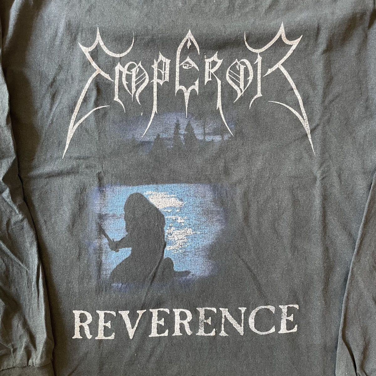 Band Tees × Vintage Vintage Emperor Reverence 90s Band Rock Tee longsleeve Size US XL / EU 56 / 4 - 2 Thumbnail