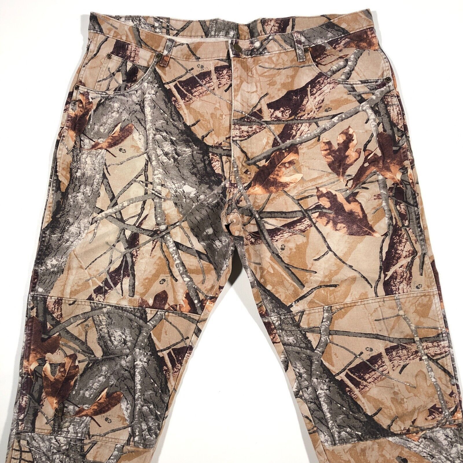 Vintage × Wrangler Vintage Wrangler Brown Camo Hunting Pants Size 42x30 Size US 42 / EU 58 - 3 Thumbnail