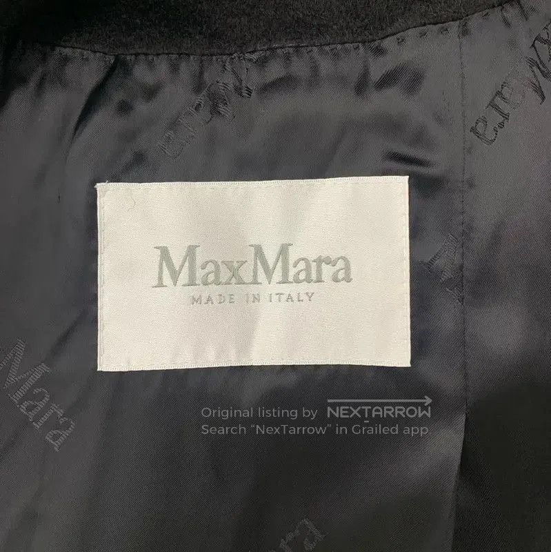 Max Mara MaxMara Elegant Black Women's Coat . Size S / US 4 / IT 40 - 4 Thumbnail
