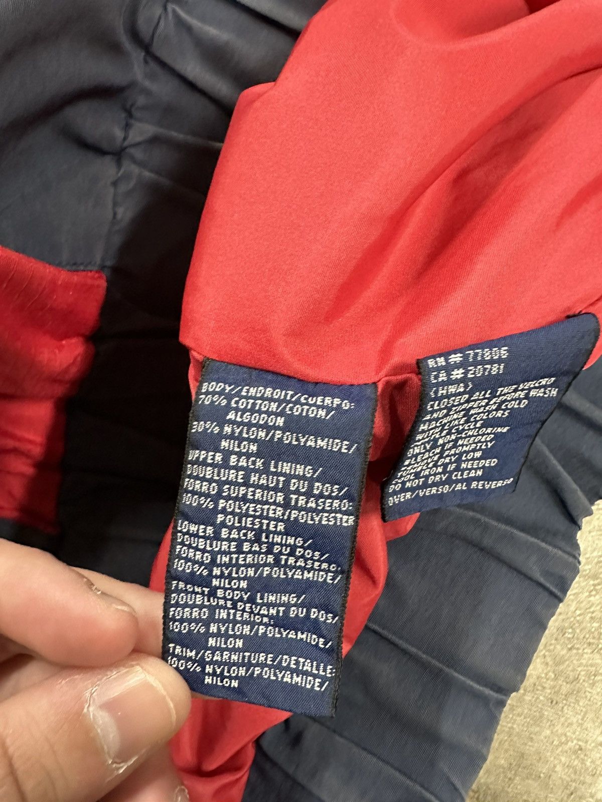 Tommy Hilfiger Vintage 90s Tommy Hilfiger Sleeve Spell Out Jacket USA Size US M / EU 48-50 / 2 - 20 Thumbnail