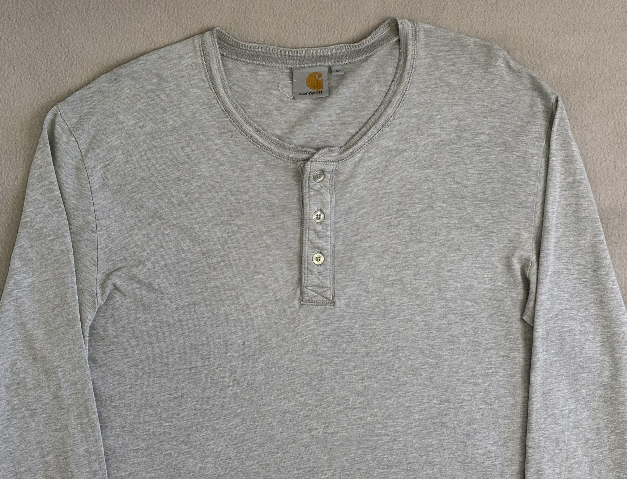 Carhartt Longsleeve gray Carhartt large Size US L / EU 52-54 / 3 - 6 Thumbnail