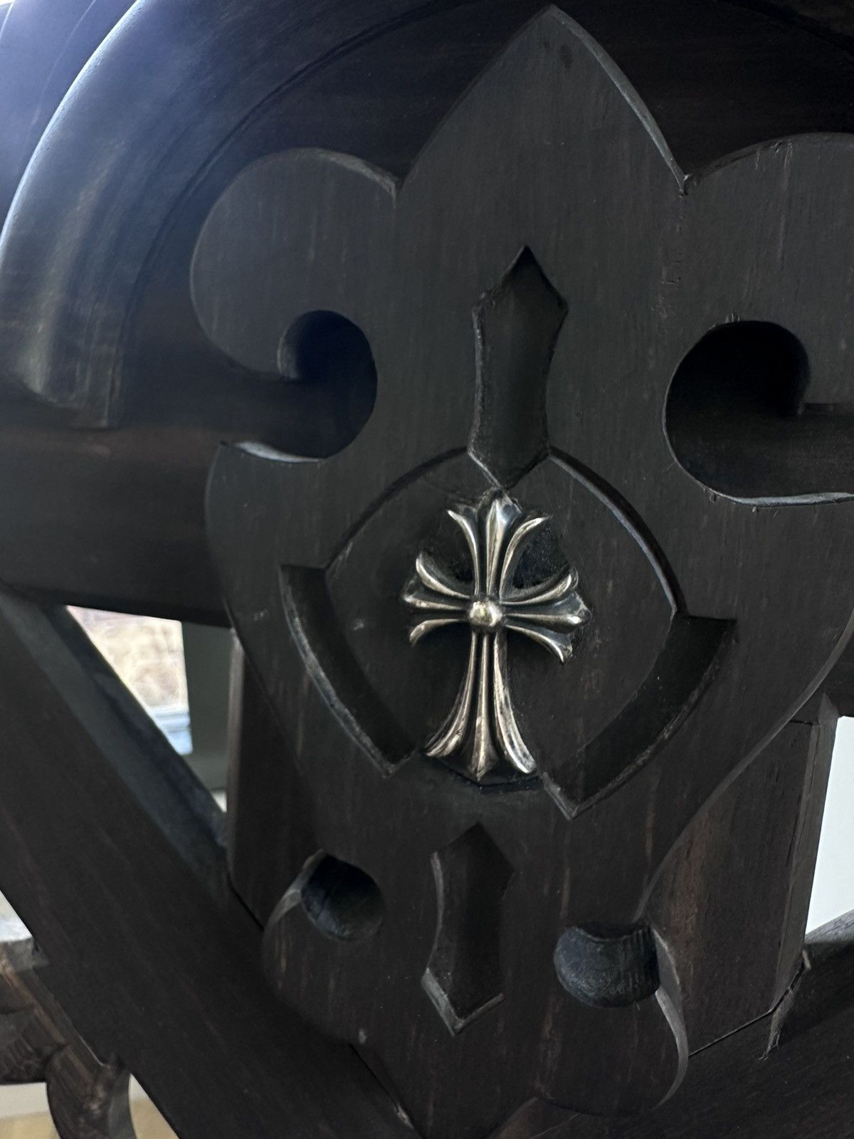 Chrome Hearts CHROME HEARTS EBONY WOOD LADDER CROSS CHAIR 4Gseller Size ONE SIZE - 11 Thumbnail