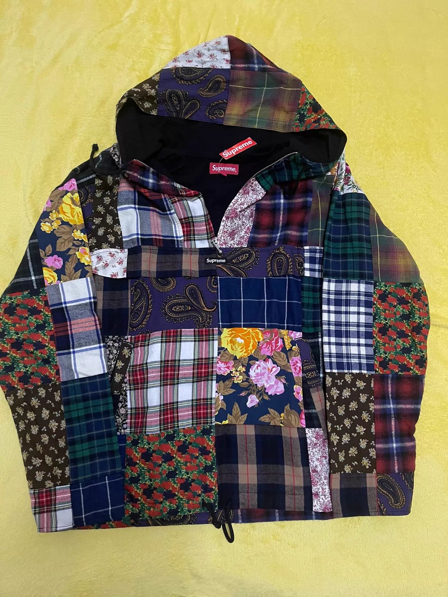 Supreme Supreme Patchwork Anorak Jacket New With Tags S/M Size US M / EU 48-50 / 2 - 1 Thumbnail