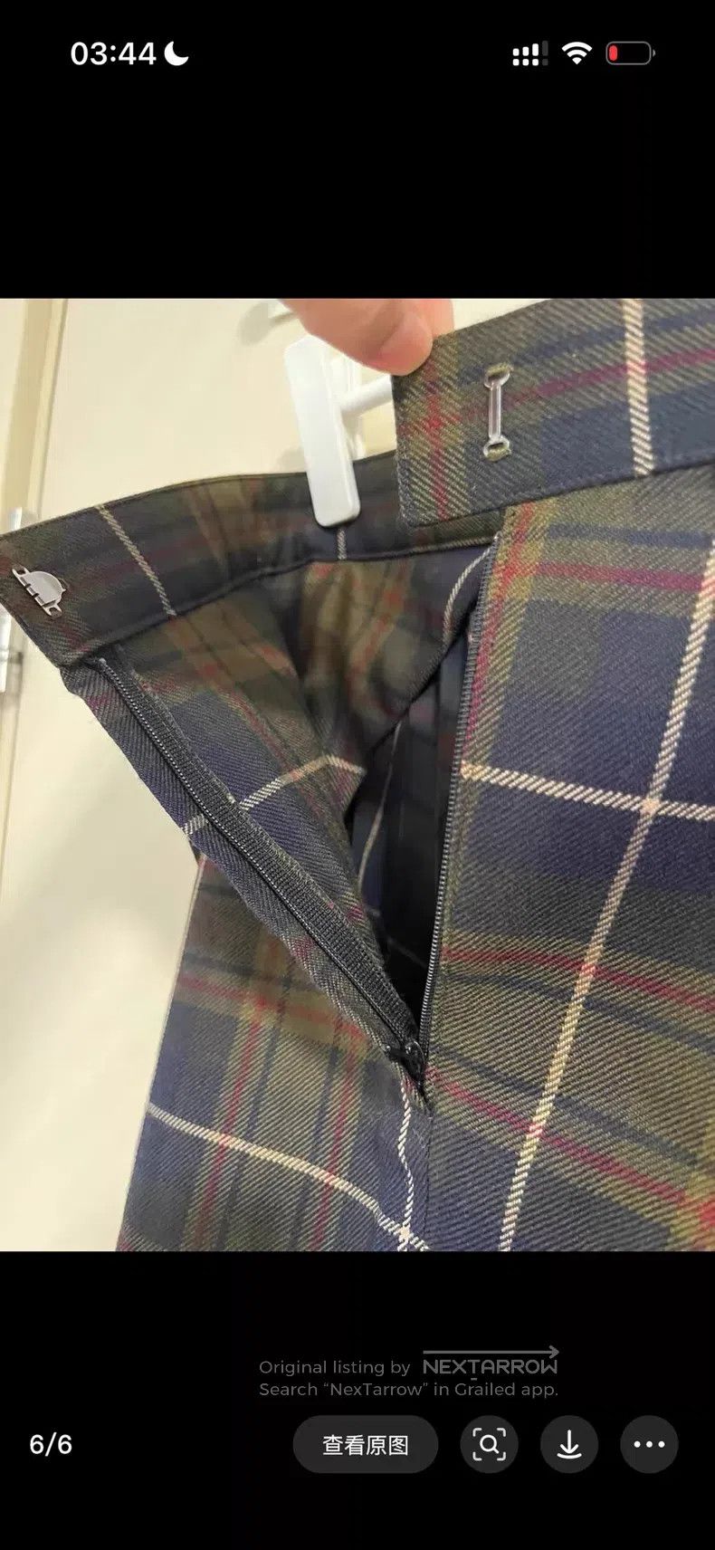 Comme des Garcons Comme des Garcons size S Plaid culottes Size 25" / US 0 / IT 36 - 4 Thumbnail