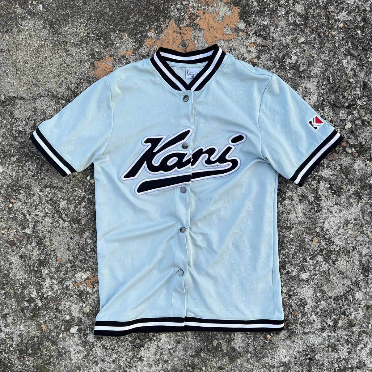Karl Kani × Vintage Karl Kani jersey spellout y2k 90s 00s swag drip hip hop rap Size US S / EU 44-46 / 1 - 1 Thumbnail