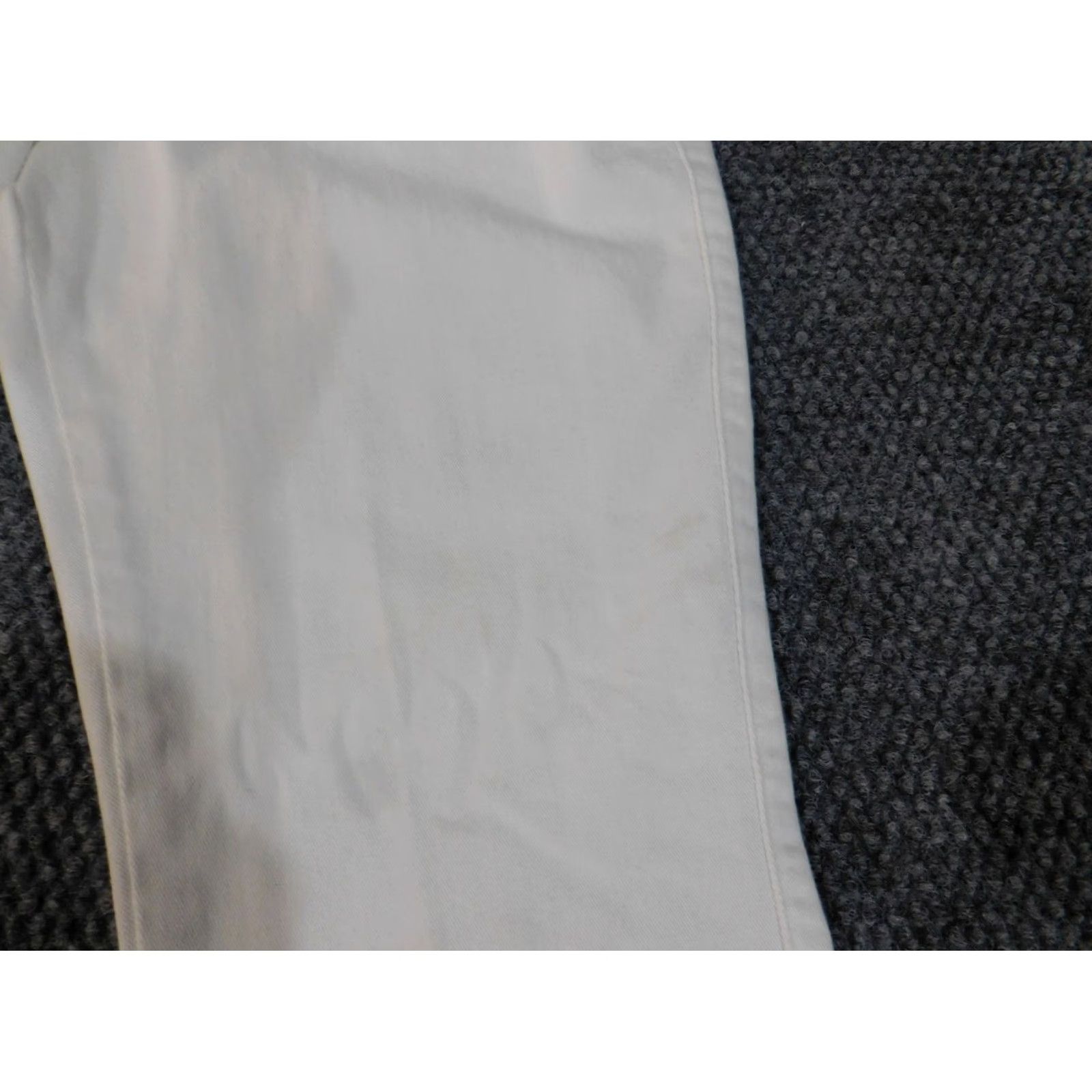 Vintage Rock & Republic Jeans Womens 12 White Berlin Straight Stretch Denim Cotton Regular Inseam 30 in Zipper Classic Size 34" / US 12 / IT 48 - 3 Thumbnail