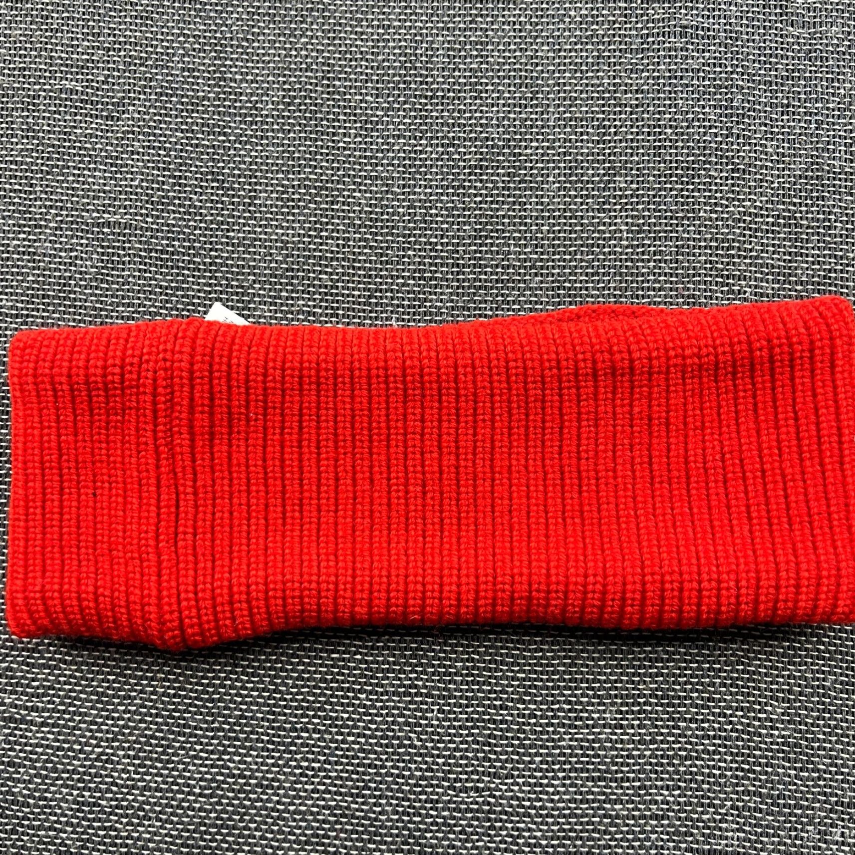 Vintage NORRONA /29 Heavy Merino Wool Headband One Size Adrenalin Orange Lined Thermal Headband Mens Womens Unisex Adults Knit Wool Thermal Size ONE SIZE - 3 Thumbnail