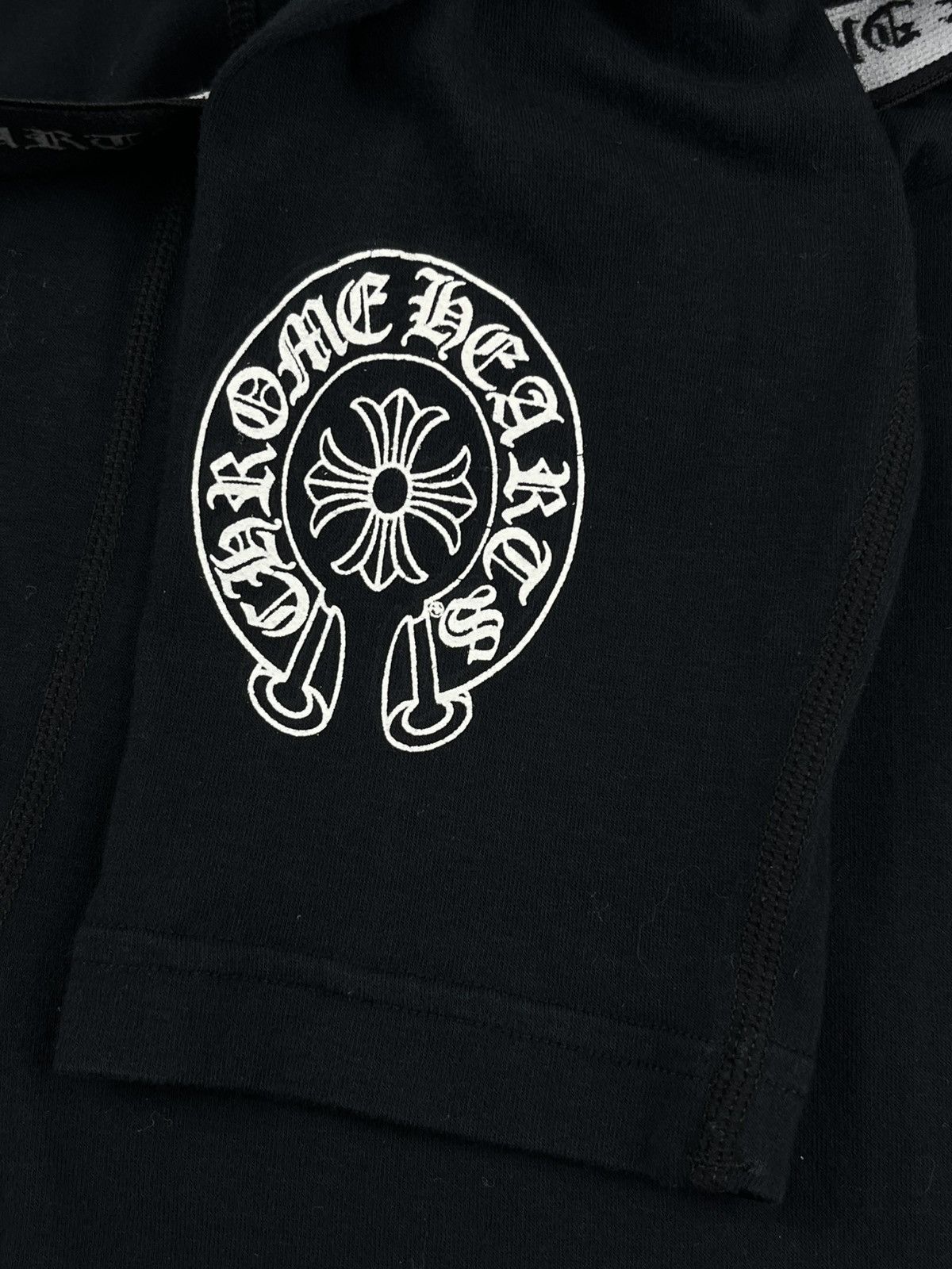 Chrome Hearts Chrome Hearts Horseshoe Logo Leggings Black Size 30" / US 8 / IT 44 - 3 Thumbnail