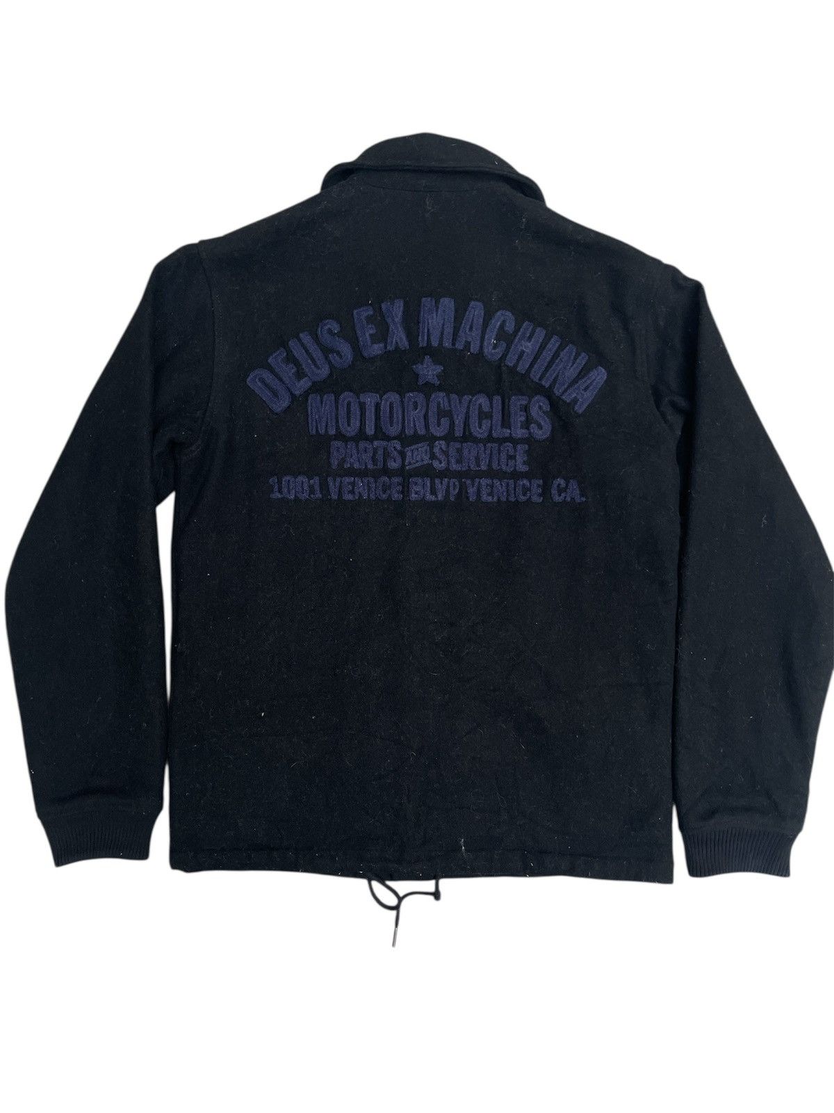 Deus Ex Machina Deus Ex Machina Varsity Jacket – Venice CA Moto Service Size US XS / EU 42 / 0 - 1 Thumbnail