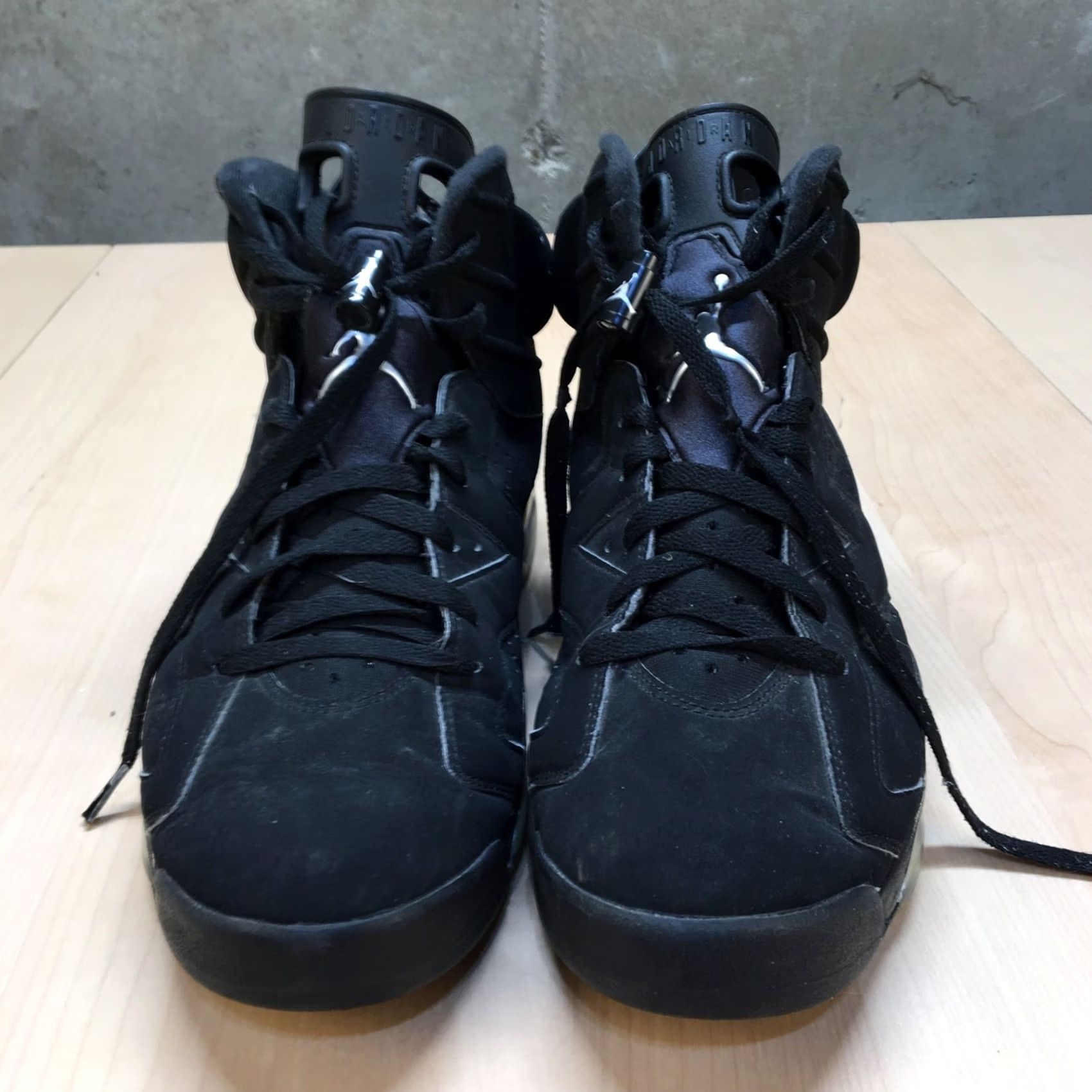 Jordan Brand Nike Jordan 6 Retro Mid Chrome Mens 12 Black Basketball Air DX2836-001 Size US 13 / EU 46 - 2 Thumbnail