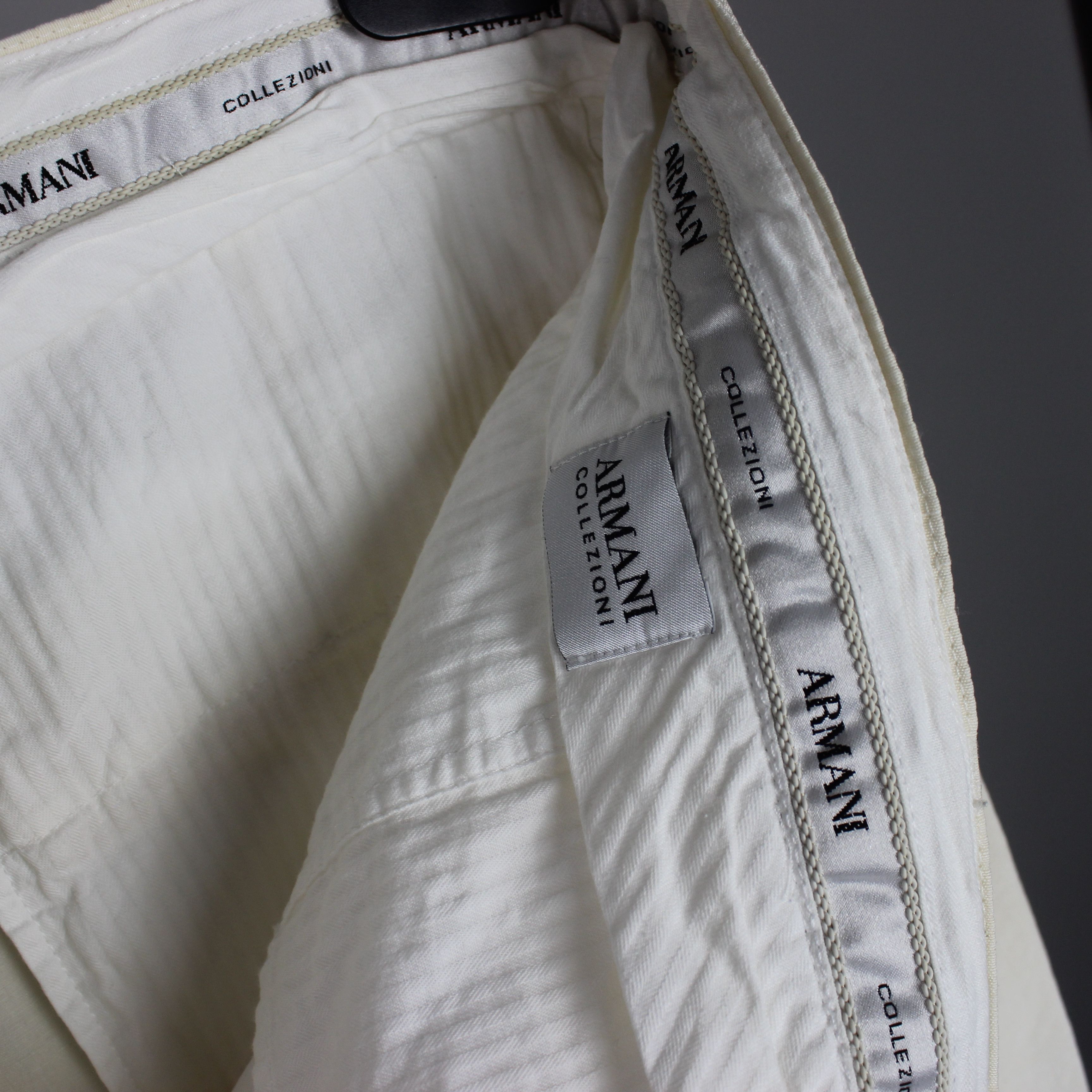 Armani Collezioni Armani Collezioni shorts linen full L XL casual Size US 34 / EU 50 - 7 Thumbnail