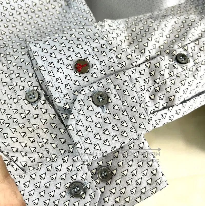 Moschino Moschino Multi-Color Cotton Long Sleeve Shirt . Size US M / EU 48-50 / 2 - 7 Thumbnail