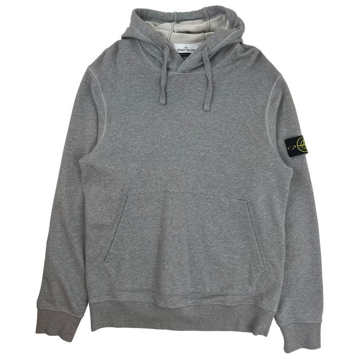 Image of Stone Island French Terry Hoodie Grey, Men's (Size XL)