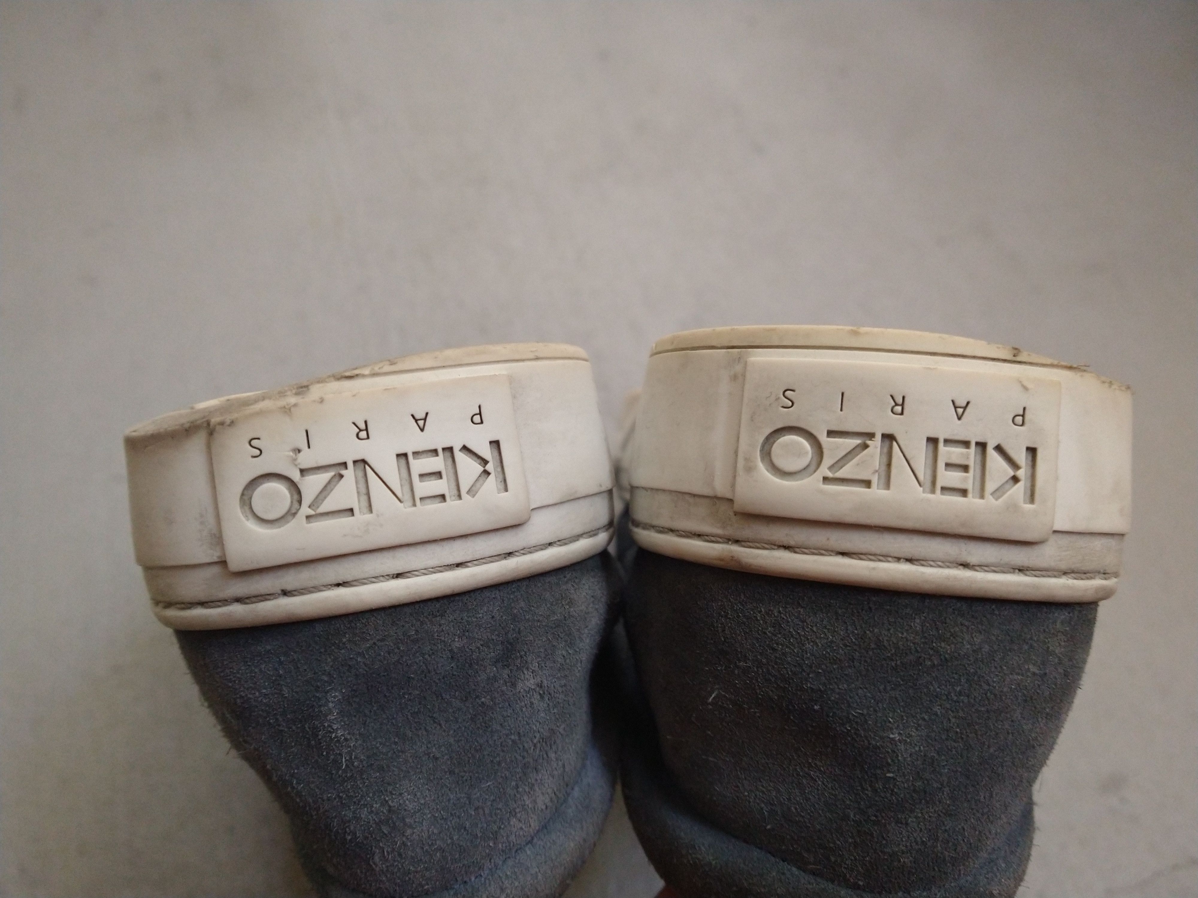 Kenzo Kenzo Sneakers Size 12 45 Blue Suede Tiger Slip Ons Italy Size US 12 / EU 45 - 10 Thumbnail