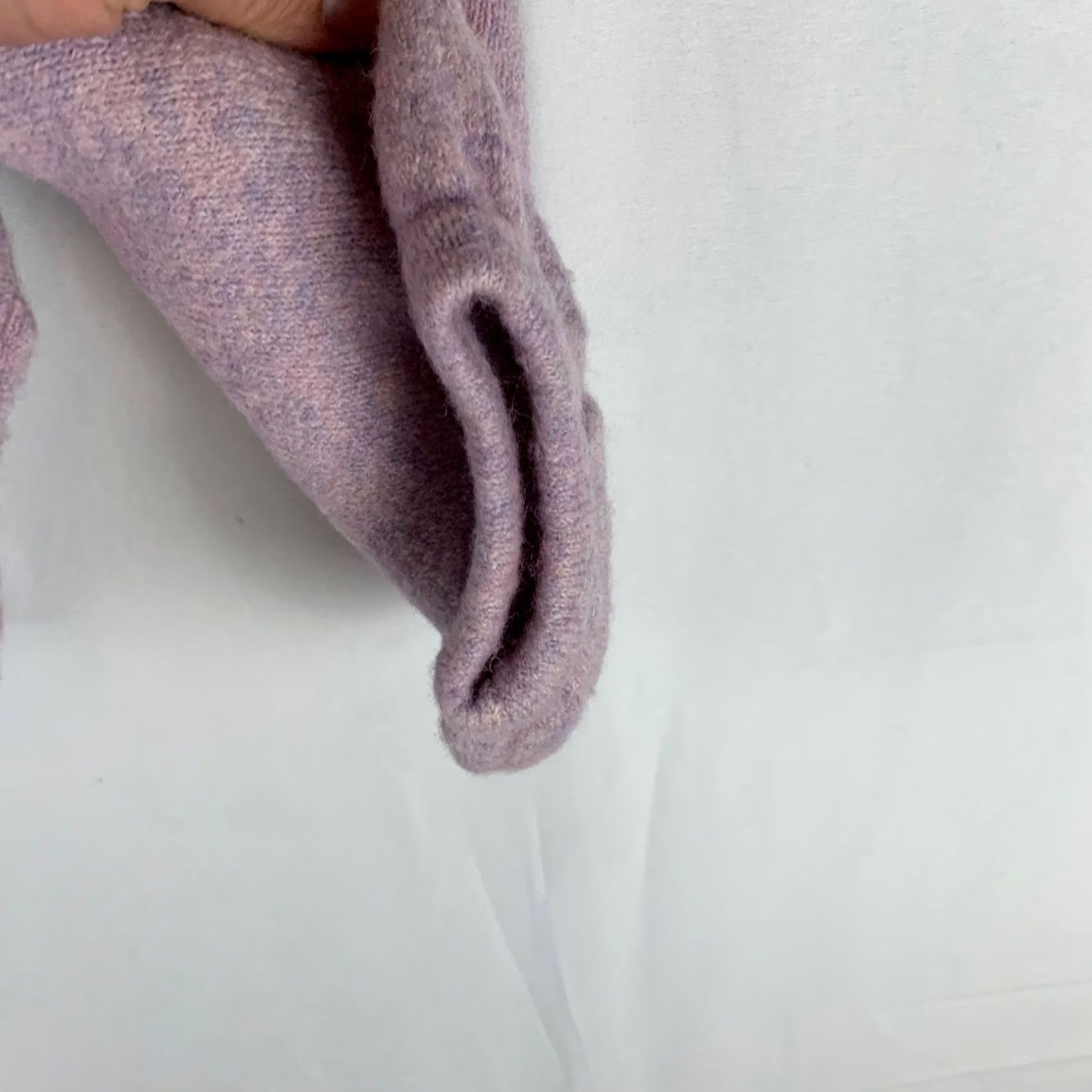 Madewell Madewell Purple Alpaca Wool Blend Crewneck M Women - Relaxed Fit Sweater Size M / US 6-8 / IT 42-44 - 4 Thumbnail