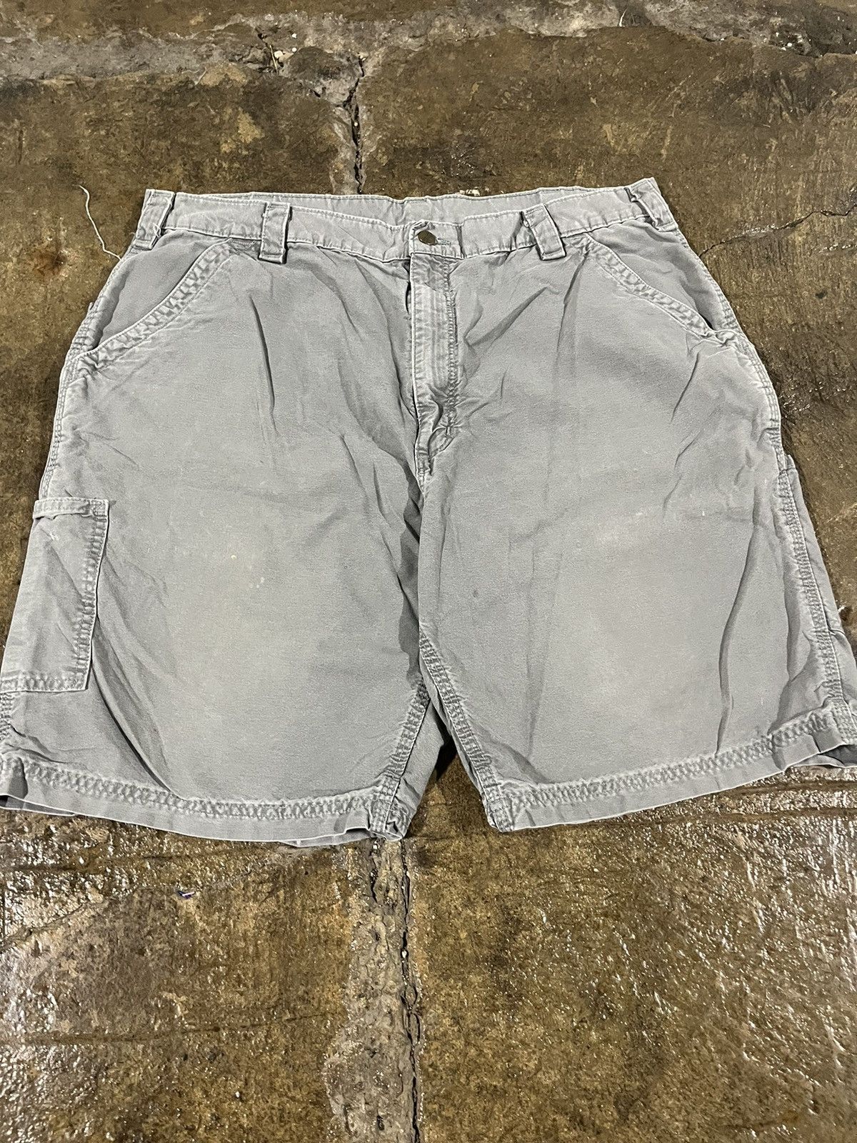 Carhartt × Vintage Crazy Vintage Y2K Carhartt Carpenter Shorts Workwear Skater Size US 40 / EU 56 - 5 Thumbnail